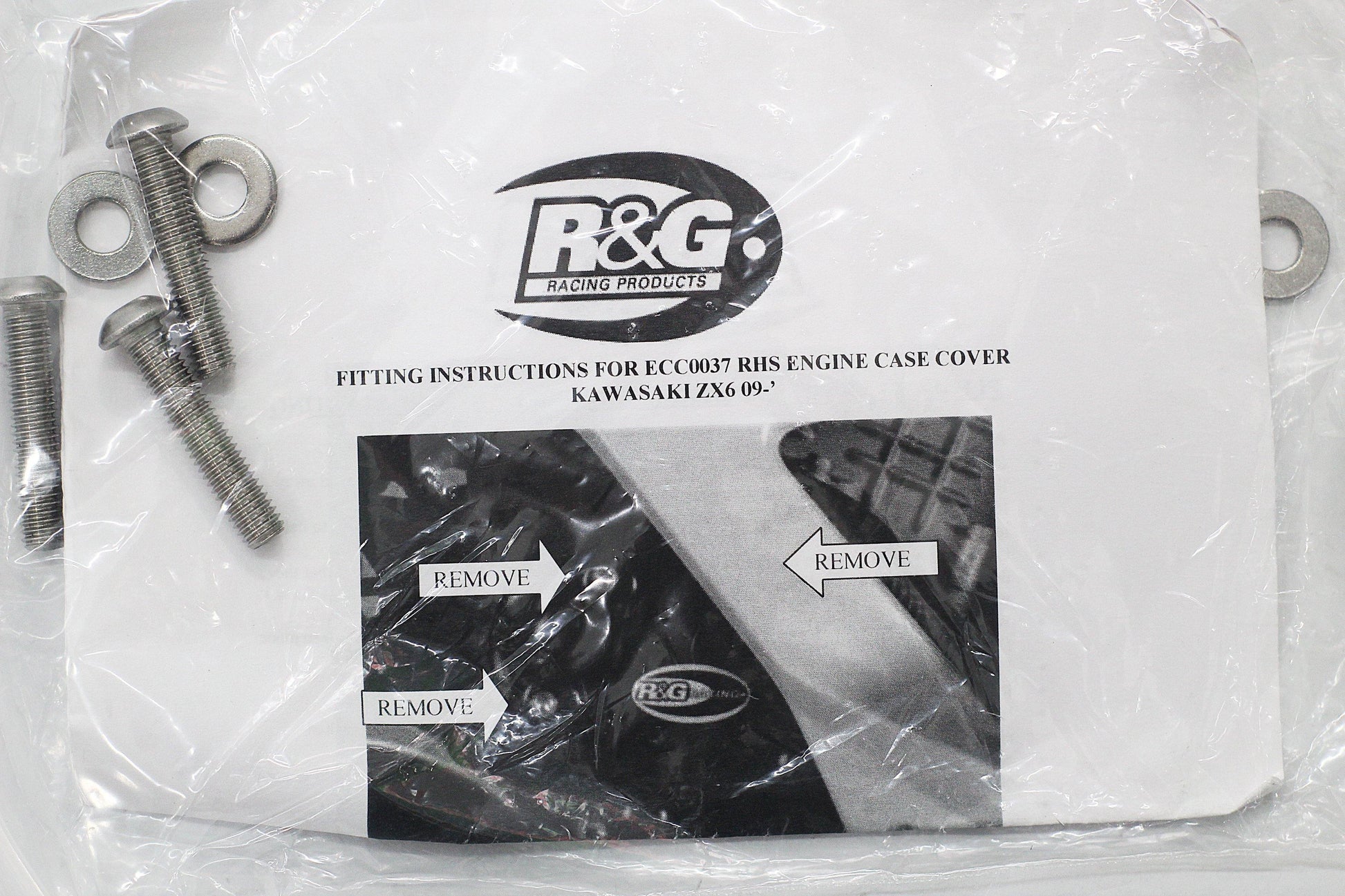 R&G Engine Case Covers fits for Kawasaki ZX6-R ('09-) (RHS) - Durian Bikers
