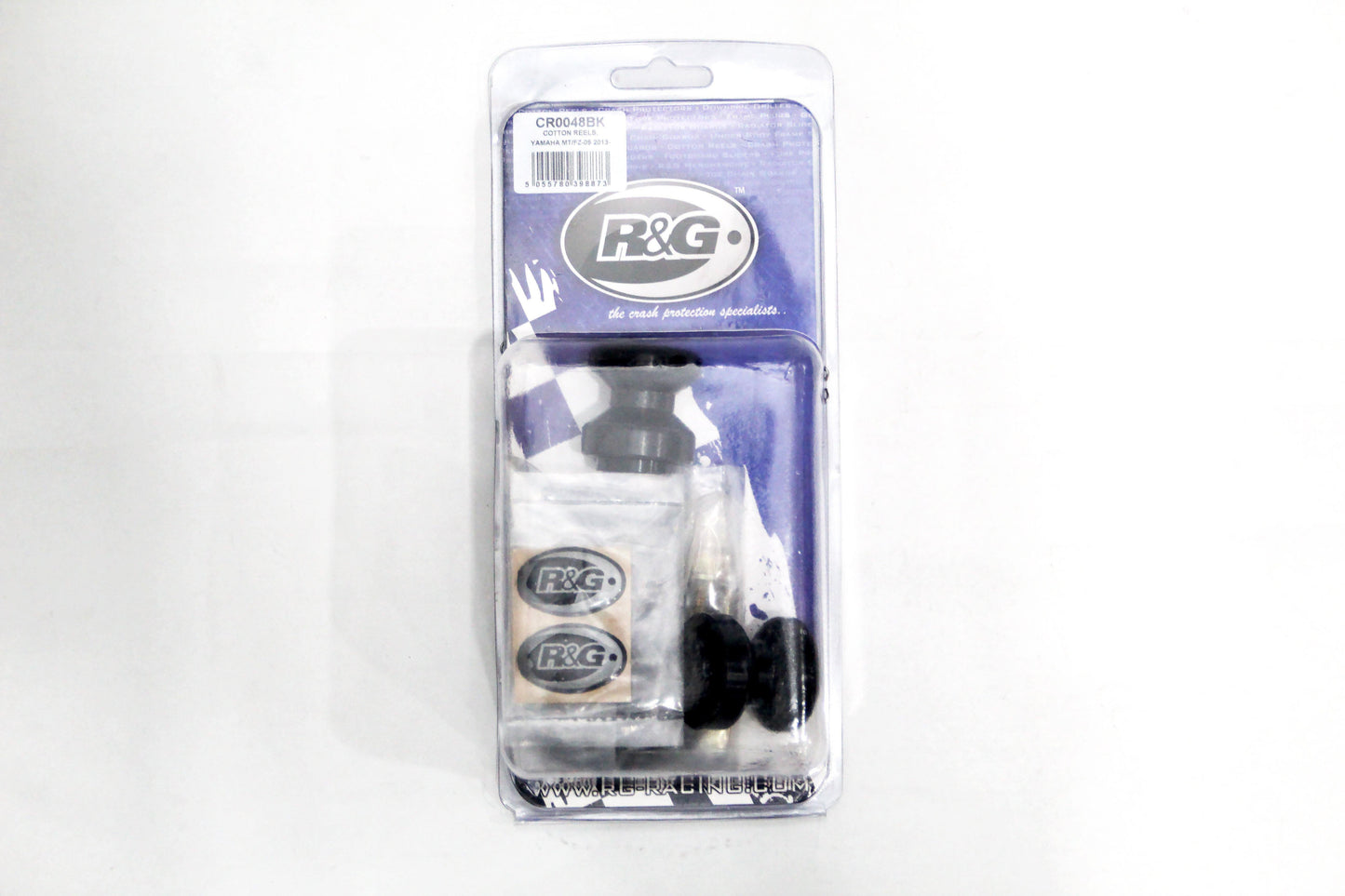 R&G Cotton Reels (Offset) fits for Yamaha MT-09 (FZ-09) ('13-), XSR900 ('16-) & Tracer 900 GT ('18-) - Durian Bikers