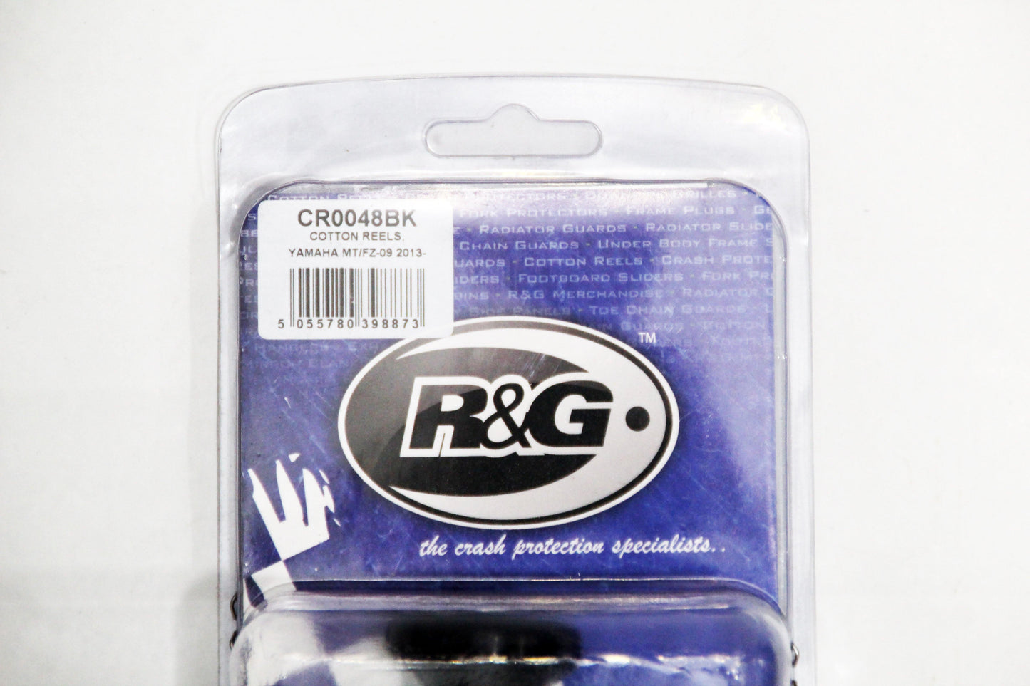 R&G Cotton Reels (Offset) fits for Yamaha MT-09 (FZ-09) ('13-), XSR900 ('16-) & Tracer 900 GT ('18-) - Durian Bikers