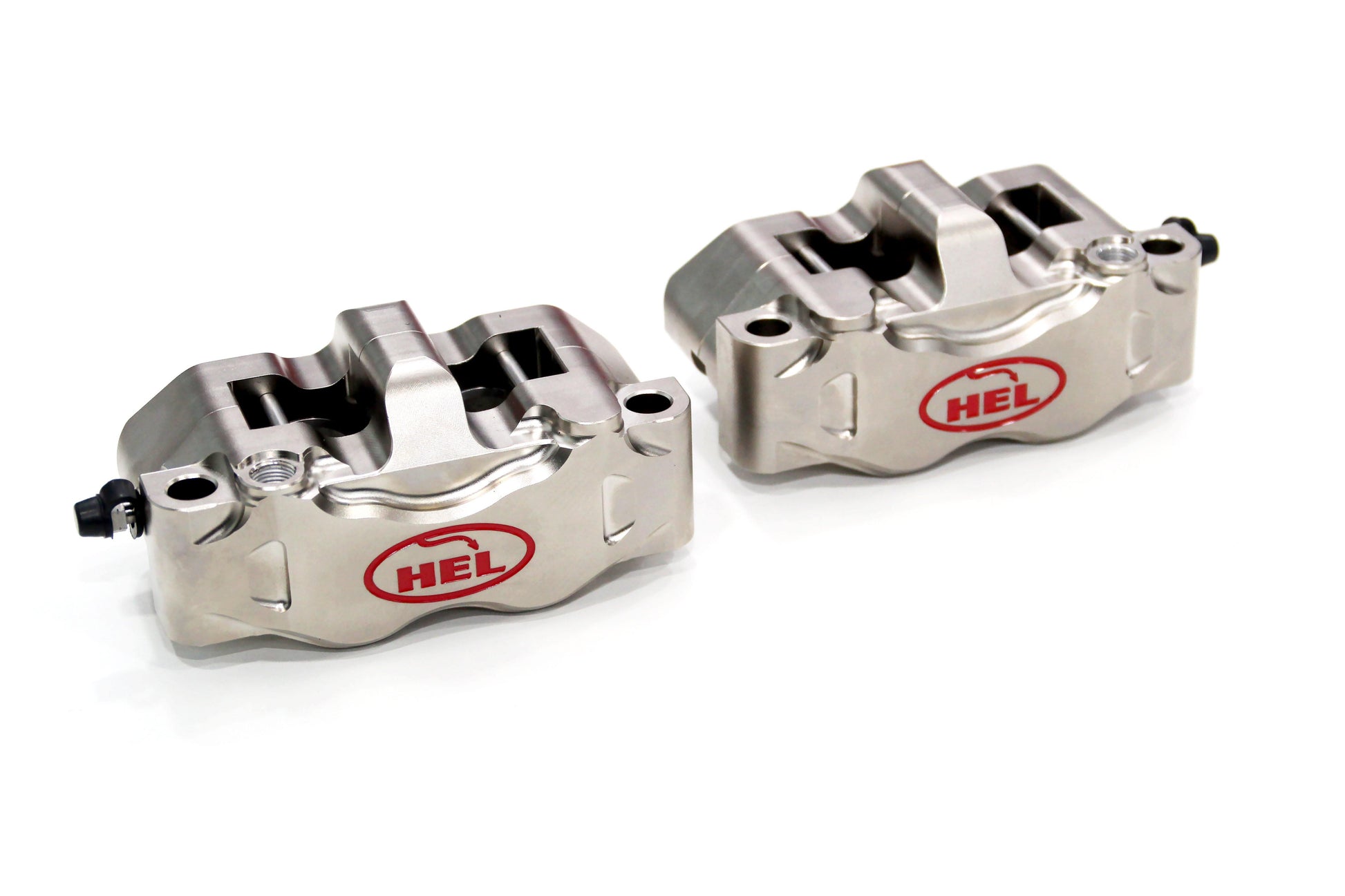 HEL Performance 4 Piston Radial Brake Calipers Kit (108mm Nickel) - Durian Bikers