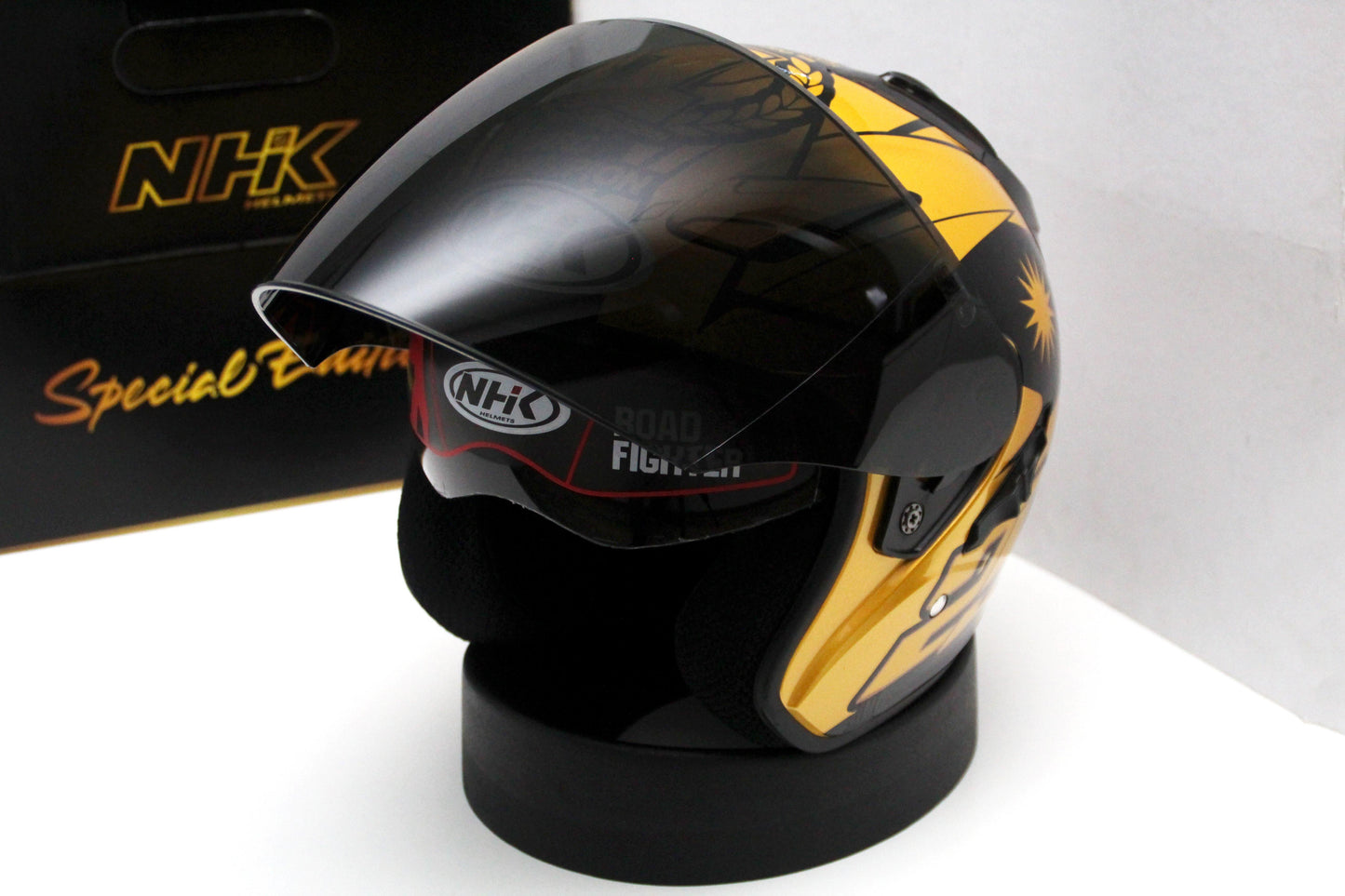 NHK R1 v2.0 Azlan Shah (Gold/Gold Glossy) - Durian Bikers