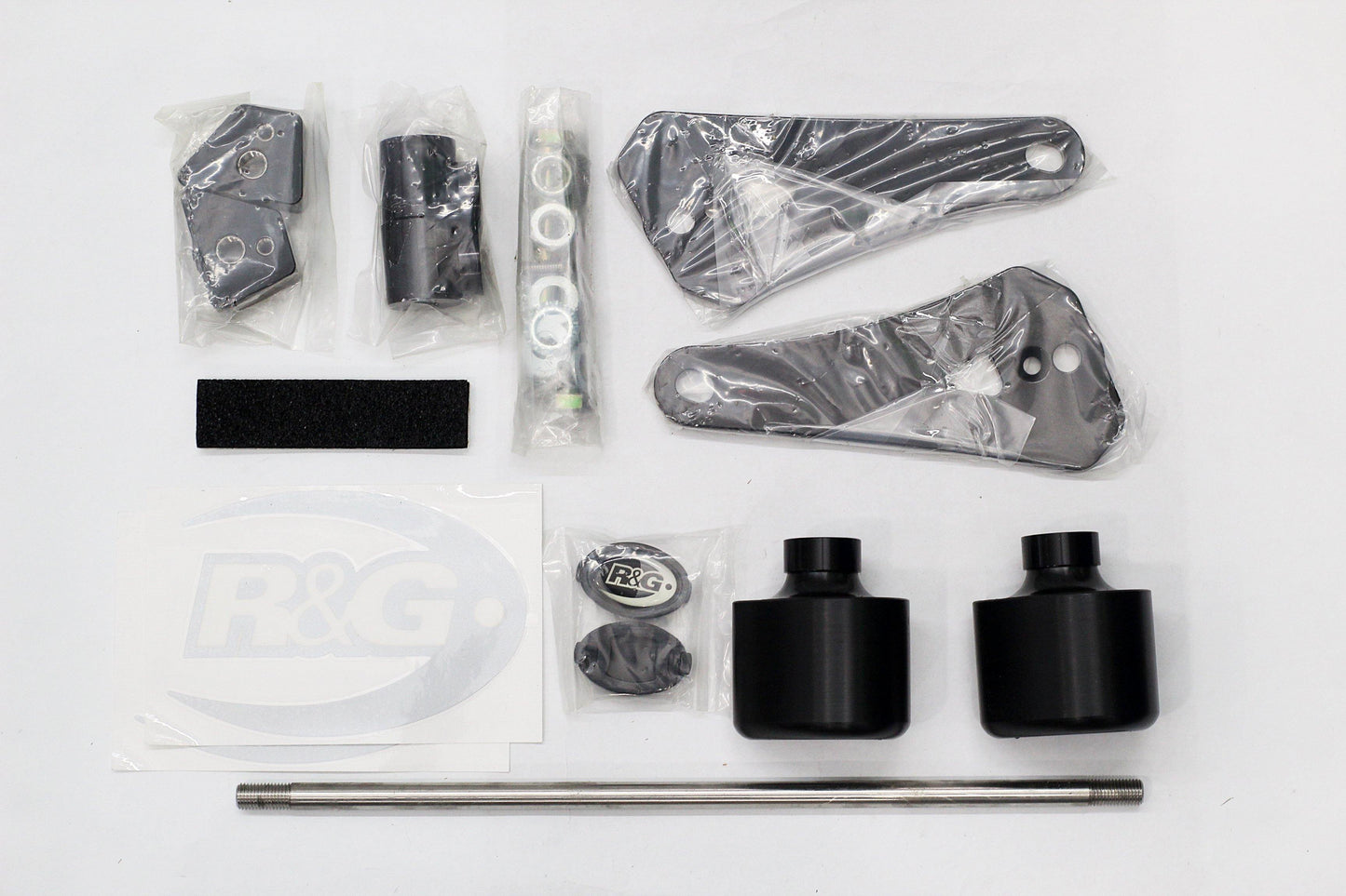 R&G Crash Protectors Aero Style fits for Kawasaki Ninja 250SL ('14-) & Ninja 125 ('19-) - Durian Bikers