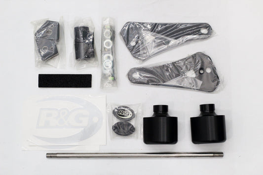 R&G Crash Protectors Aero Style fits for Kawasaki Ninja 250SL ('14-) & Ninja 125 ('19-) - Durian Bikers