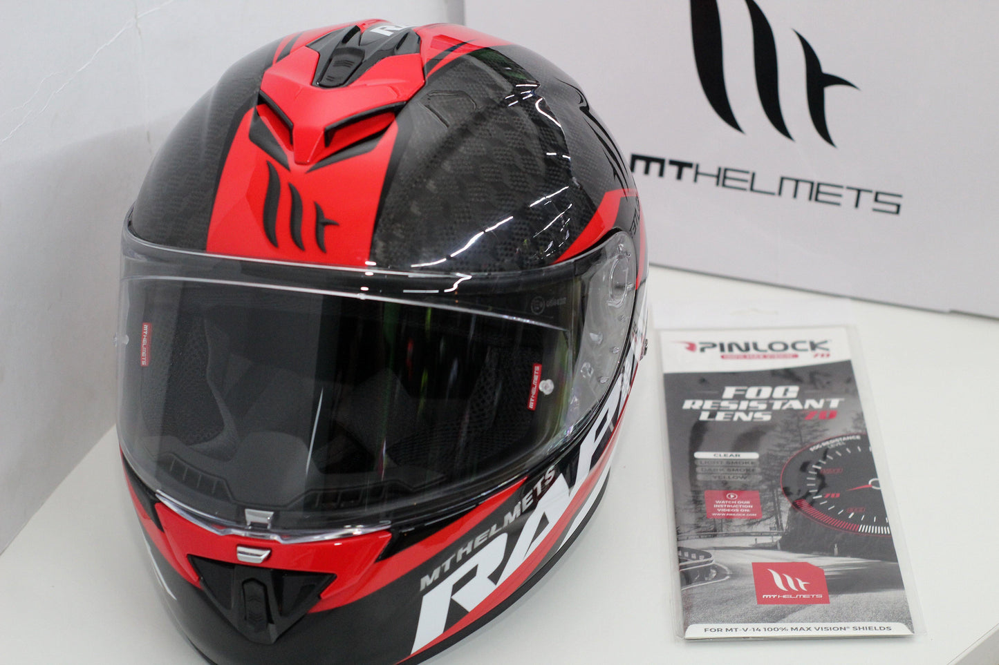 MT Pinlock for Rapide Pro (Clear) - Durian Bikers