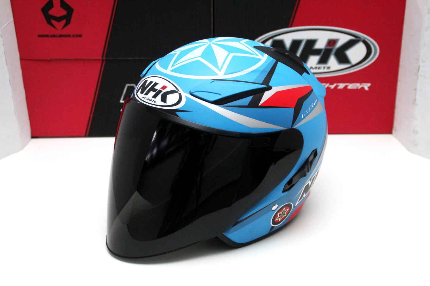NHK R1 v2.0 Estrella Galicia (Blue Estrella Doft) - Durian Bikers