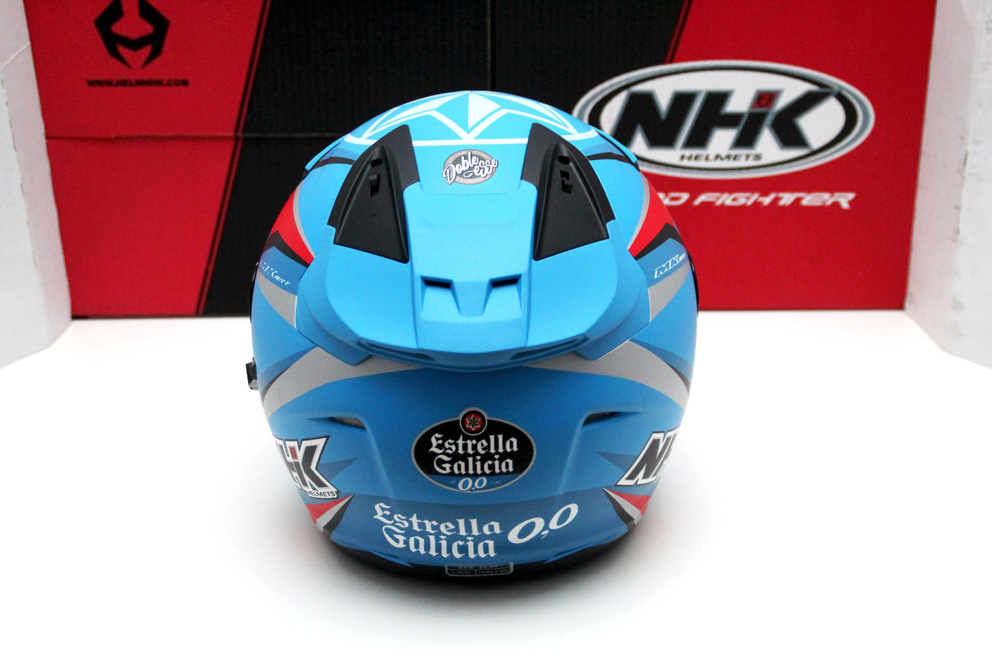 NHK R1 v2.0 Estrella Galicia (Blue Estrella Doft) - Durian Bikers