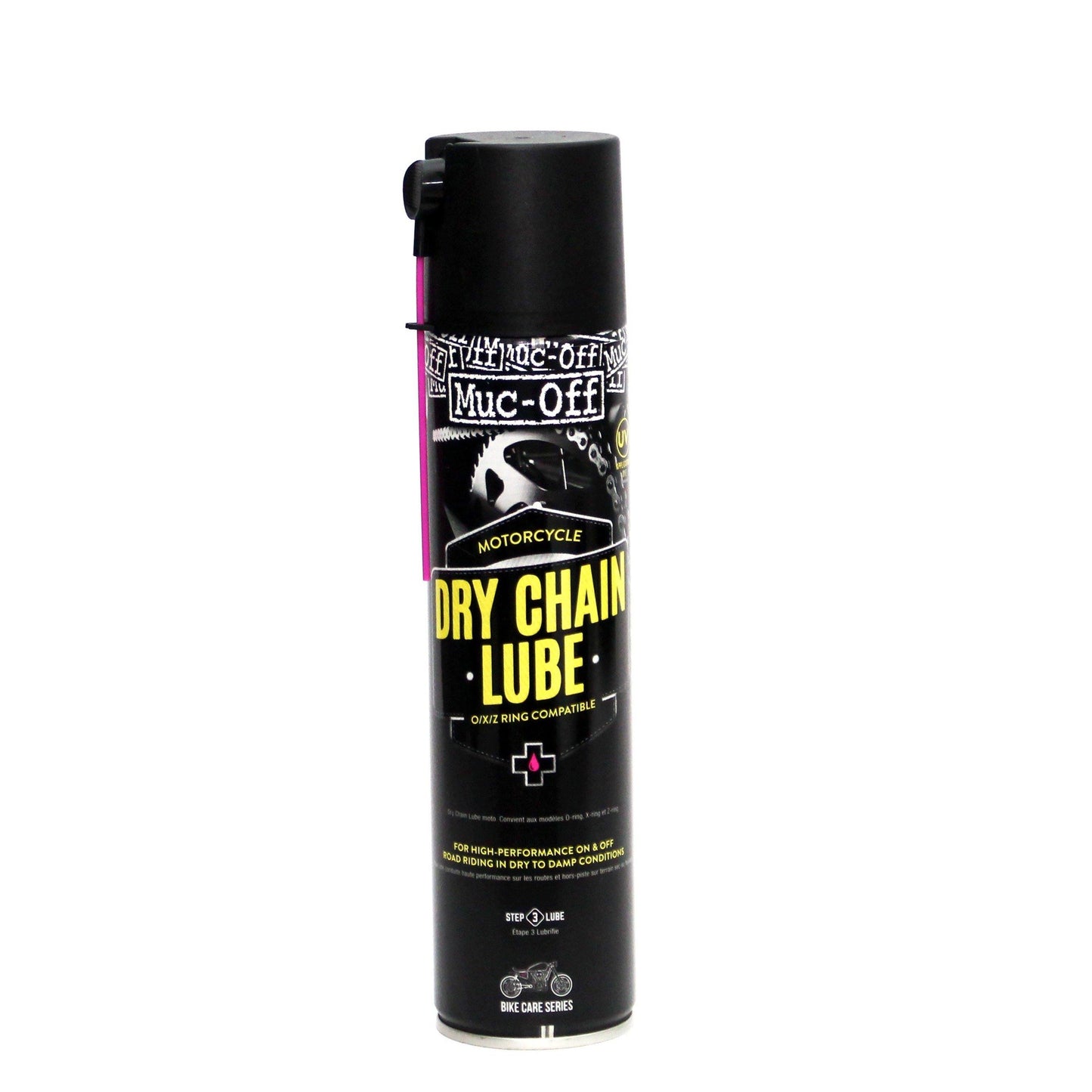 Muc Off Motorcycle Dry Weather Chain Lube (400ml) - Durian Bikers