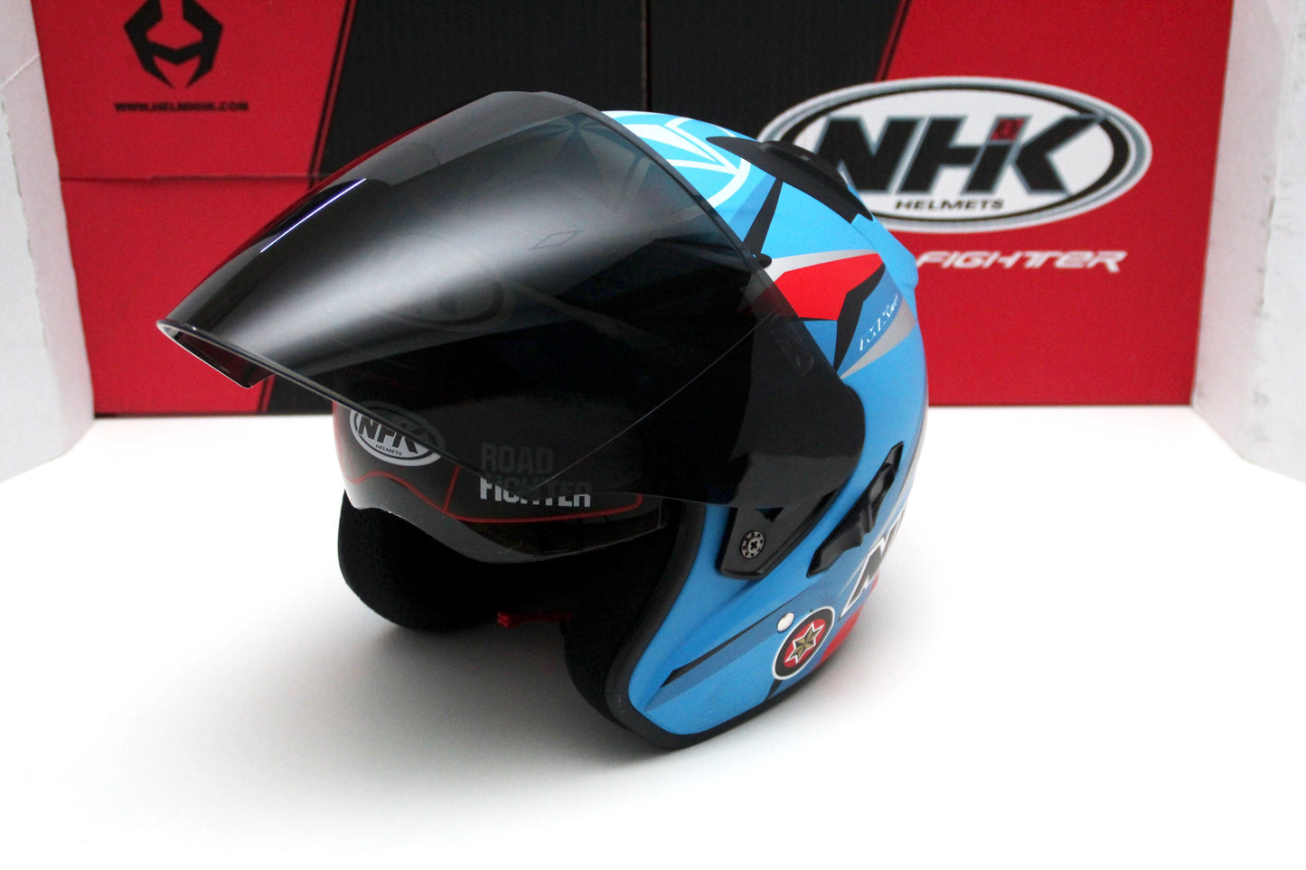 NHK R1 v2.0 Estrella Galicia (Blue Estrella Doft) - Durian Bikers