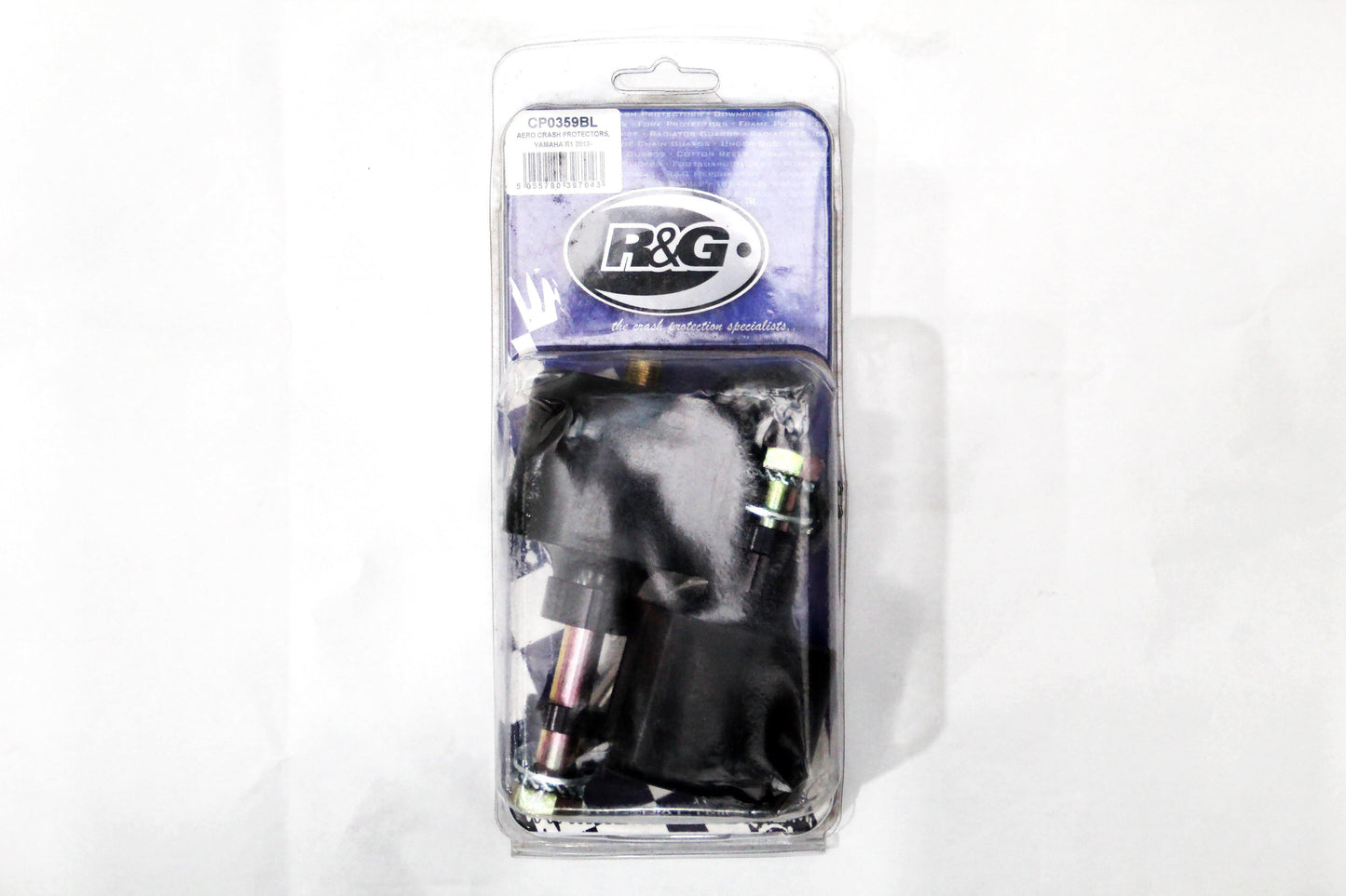 R&G Crash Protectors Aero Style fits for Yamaha YZF-R1 ('13-'14) - Durian Bikers