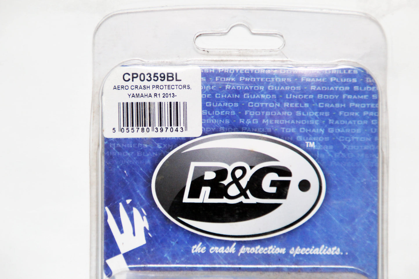 R&G Crash Protectors Aero Style fits for Yamaha YZF-R1 ('13-'14) - Durian Bikers