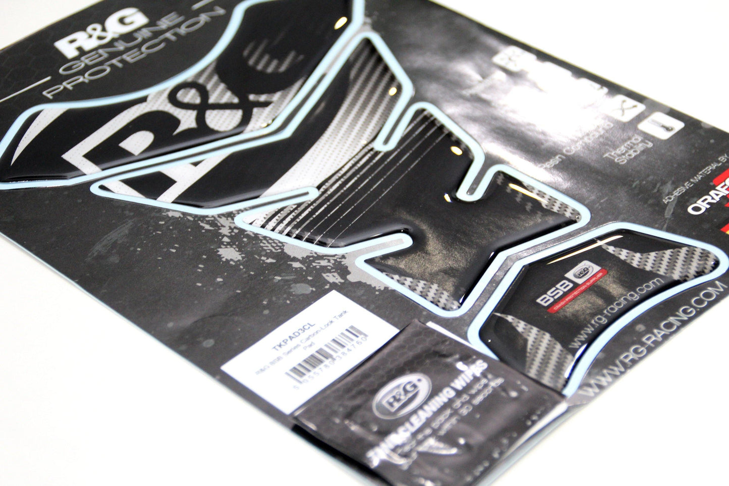 R&G "BSB Series" Tank Pad (Carbon) - Durian Bikers