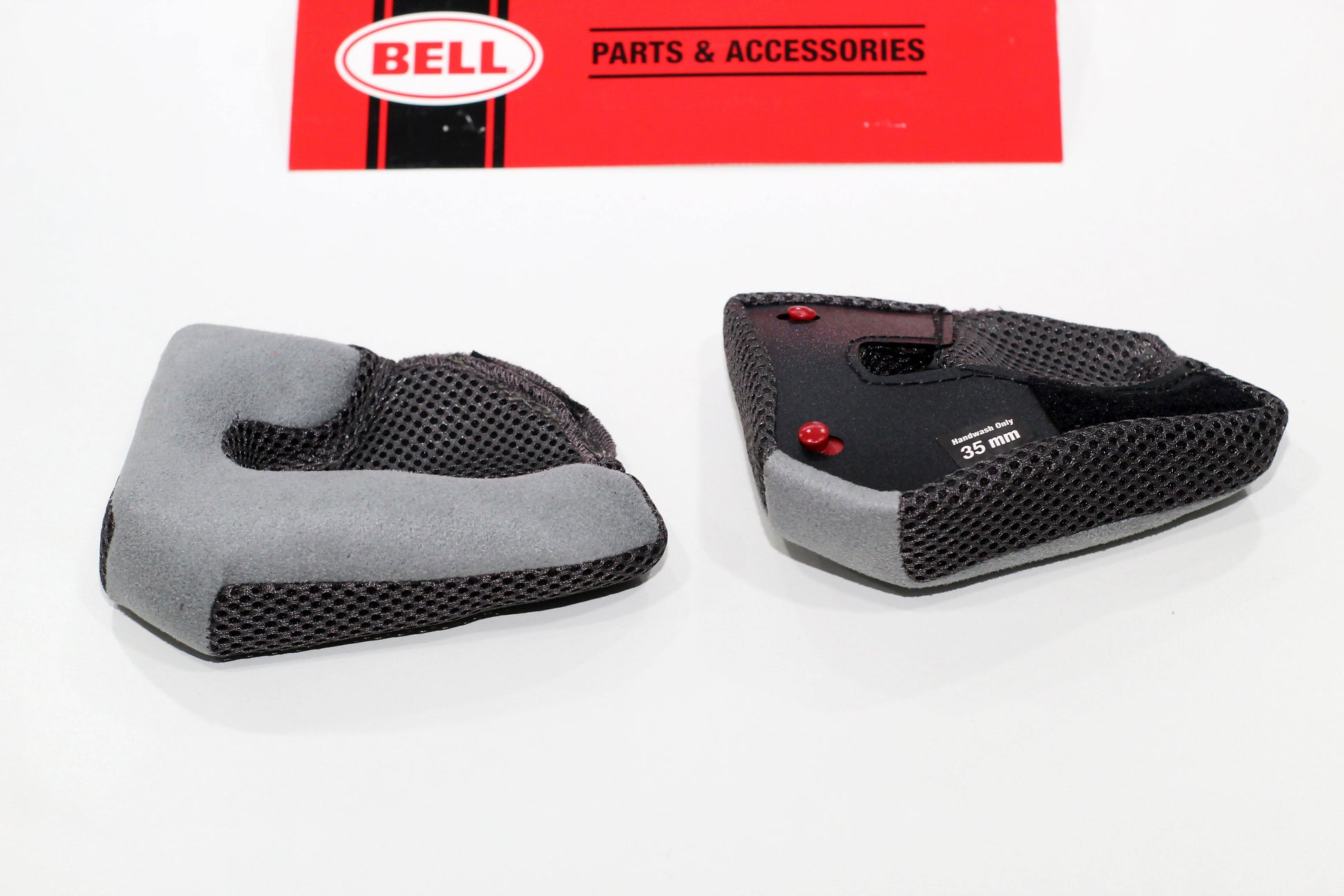 Bell MAG-9 Cheekpads (Grey) (35MM) - Durian Bikers