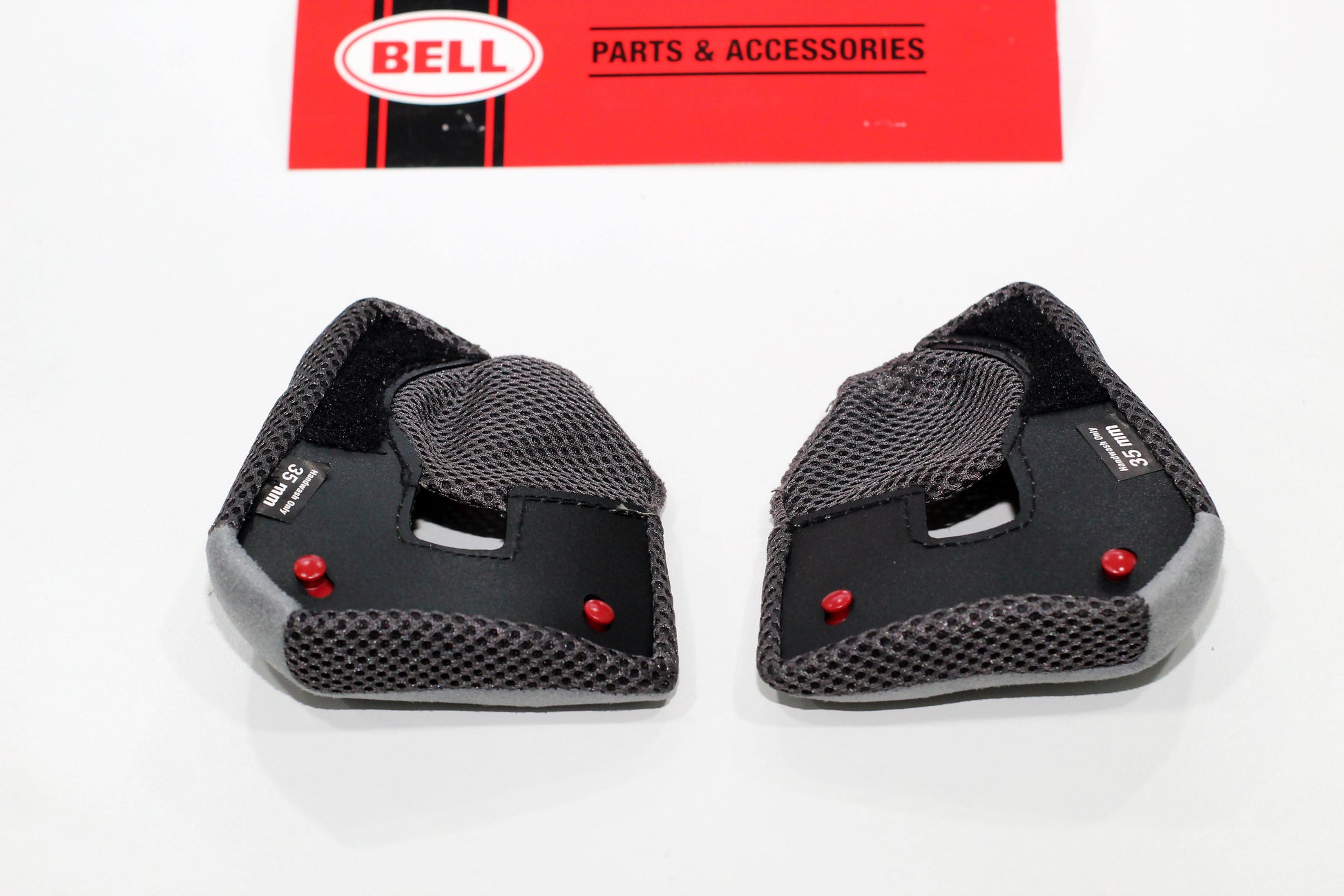 Bell MAG-9 Cheekpads (Grey) (35MM) - Durian Bikers