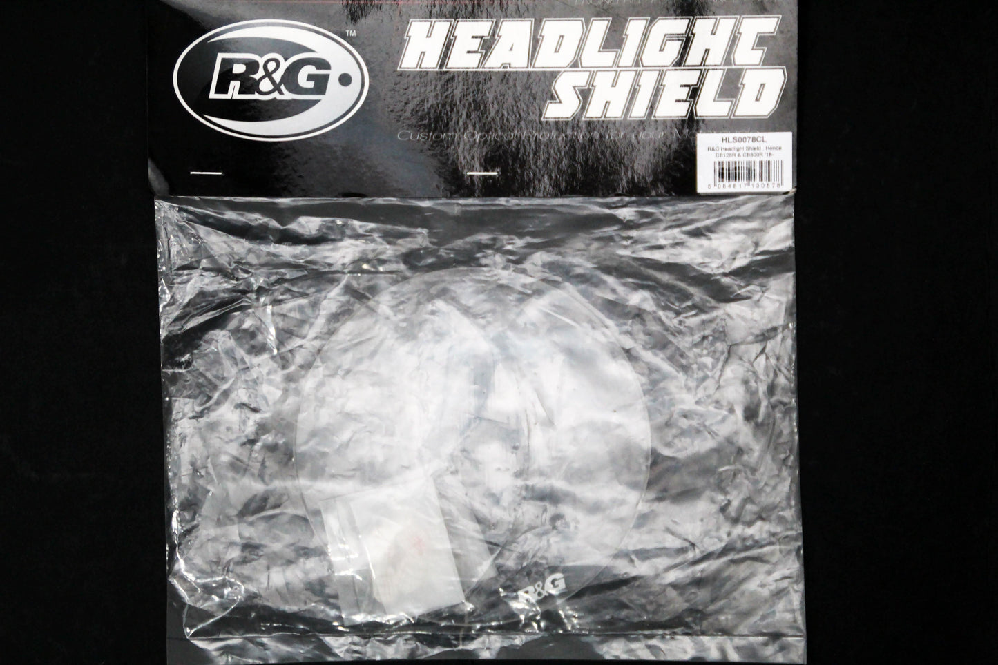R&G Headlight Shields fits for Honda CB125R ('18) & CB300R ('18-) (HLS0078CL) - Durian Bikers