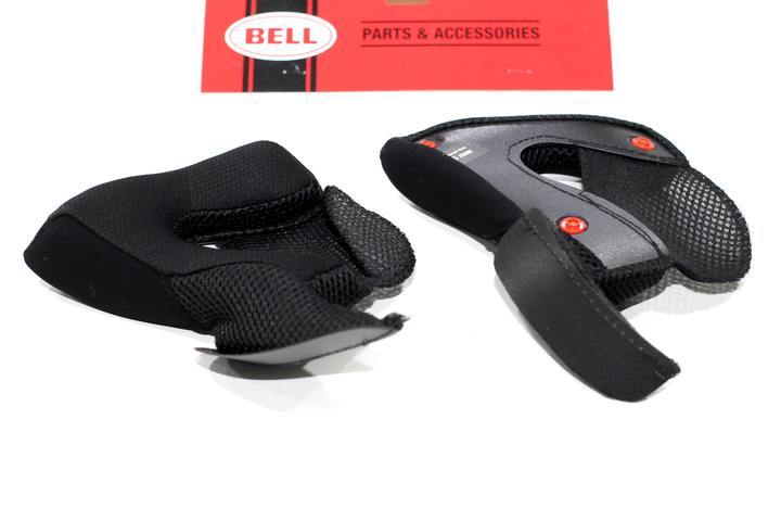 Bell Revolver Evo Cheekpads (Black) (35MM) - Durian Bikers