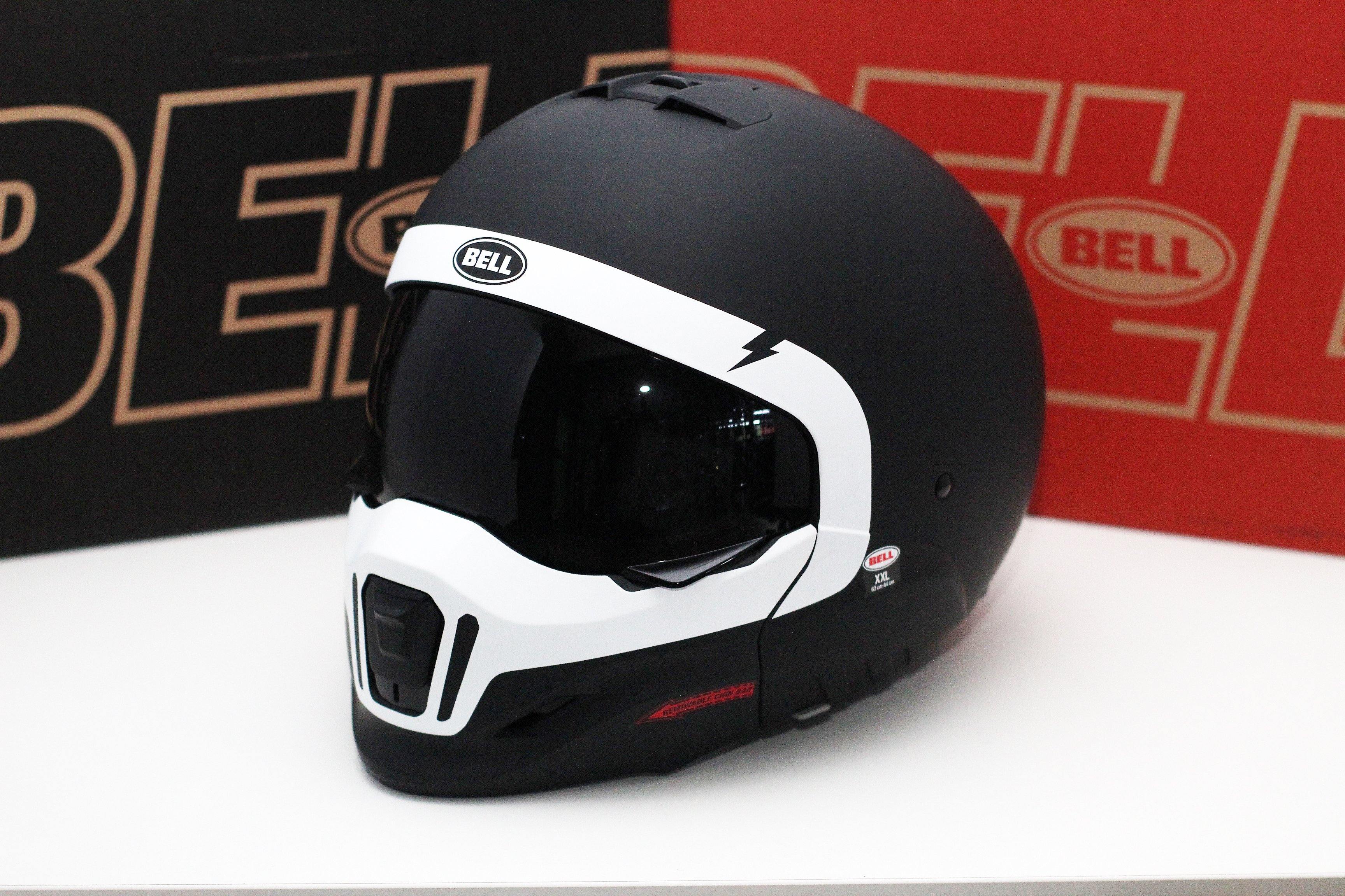 Bell Helmet Broozer (Cranium Matte Black/White) – Durian Bikers