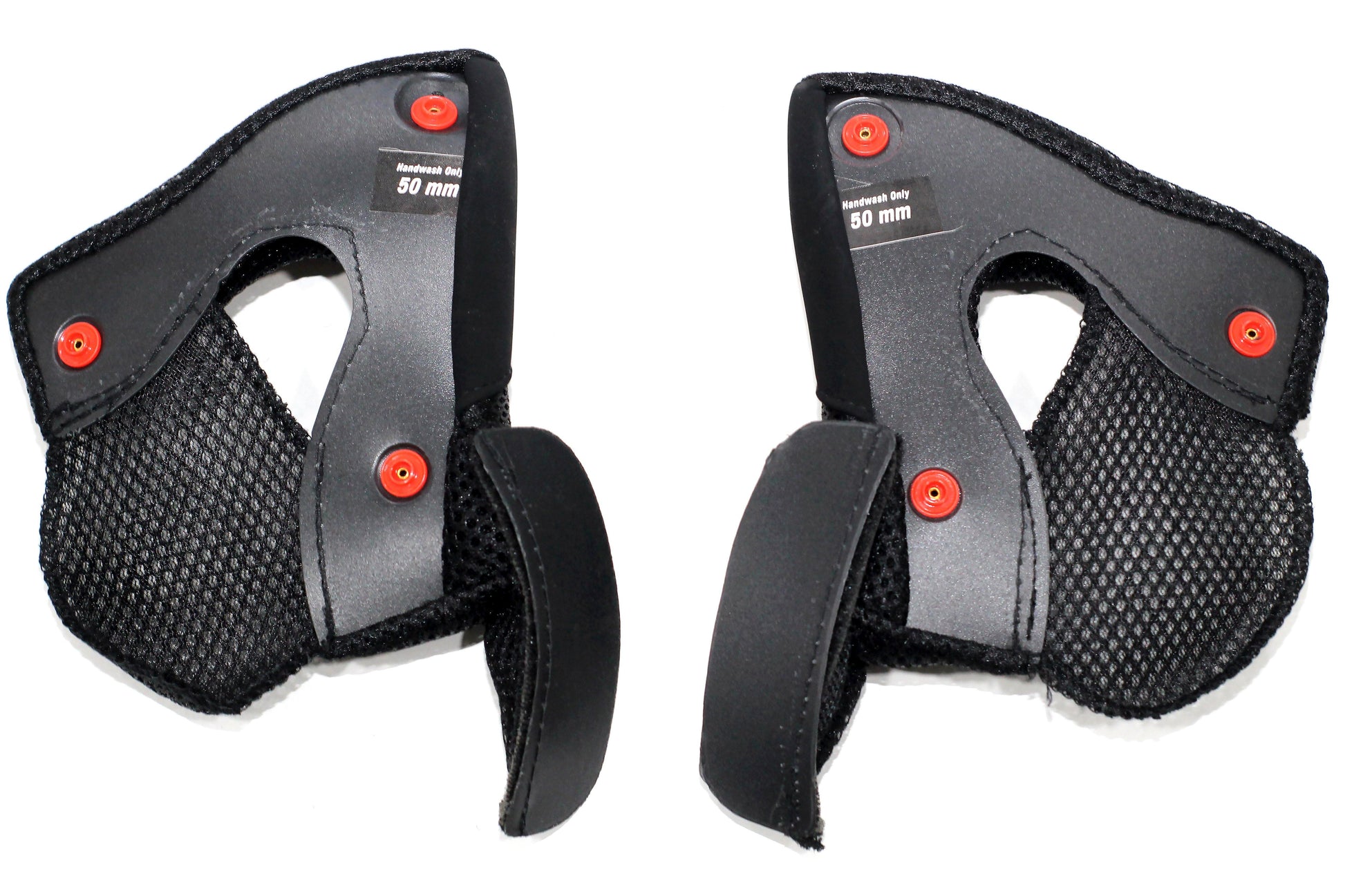 Bell Revolver Evo Cheekpads (Black) (50MM) - Durian Bikers
