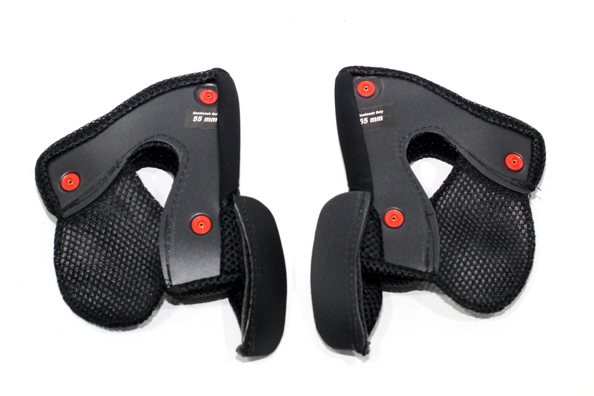 Bell Revolver Evo Cheekpads (Black) (55MM) - Durian Bikers