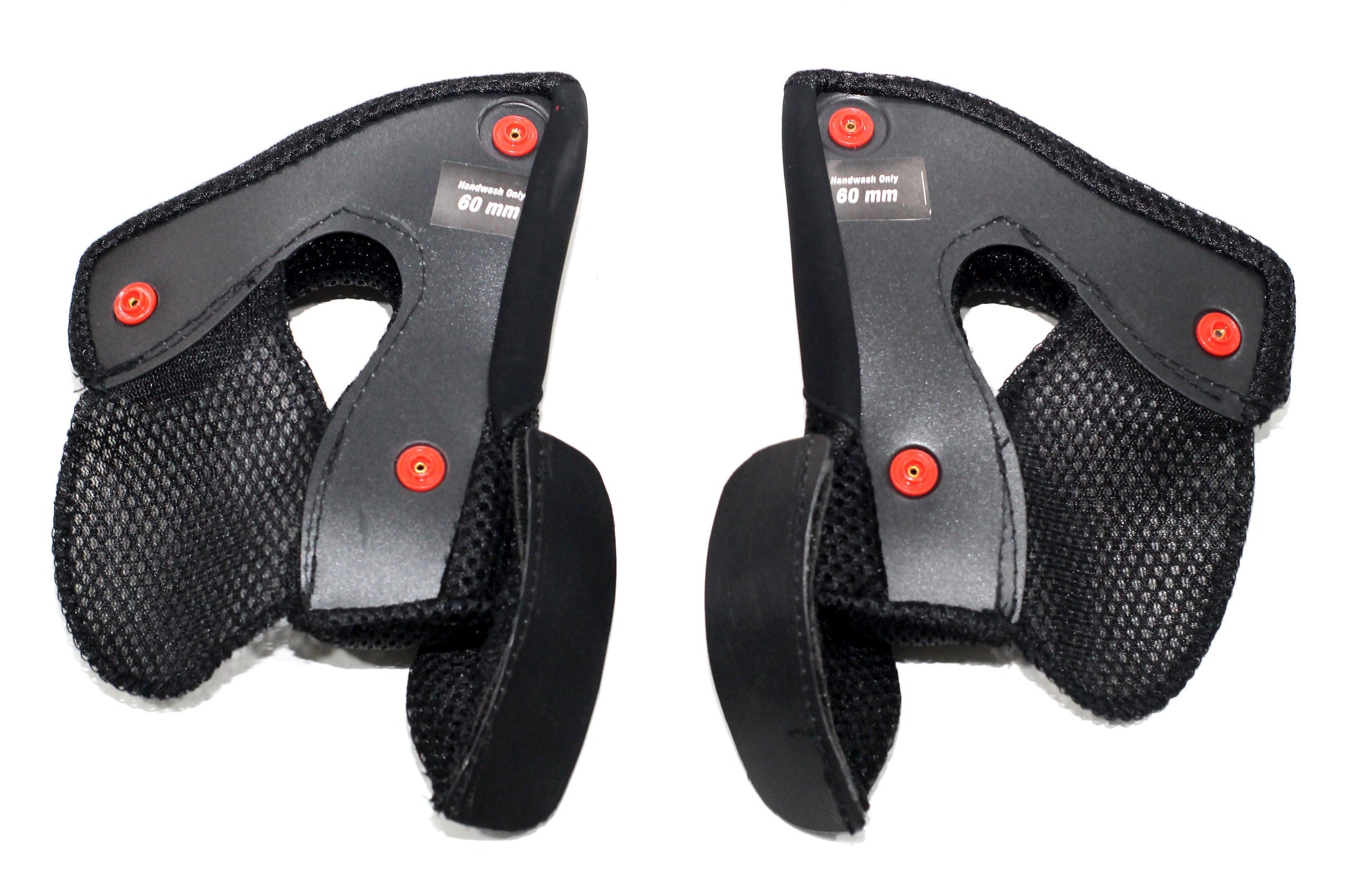 Bell Revolver Evo Cheekpads (Black) (60MM) - Durian Bikers
