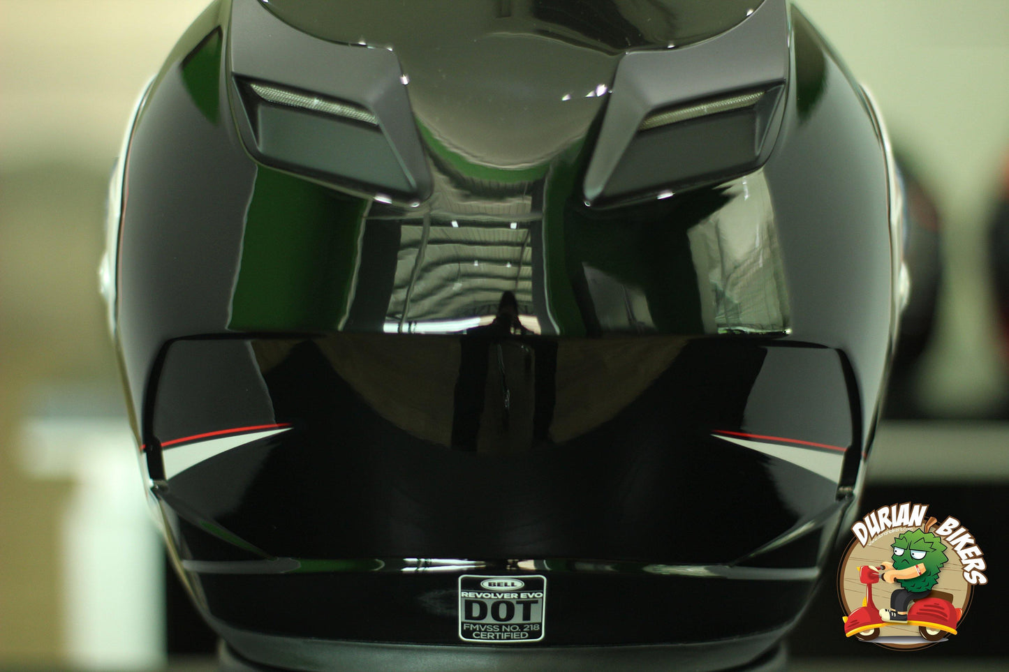 Bell Revolver Evo (Ghost Black) - Durian Bikers