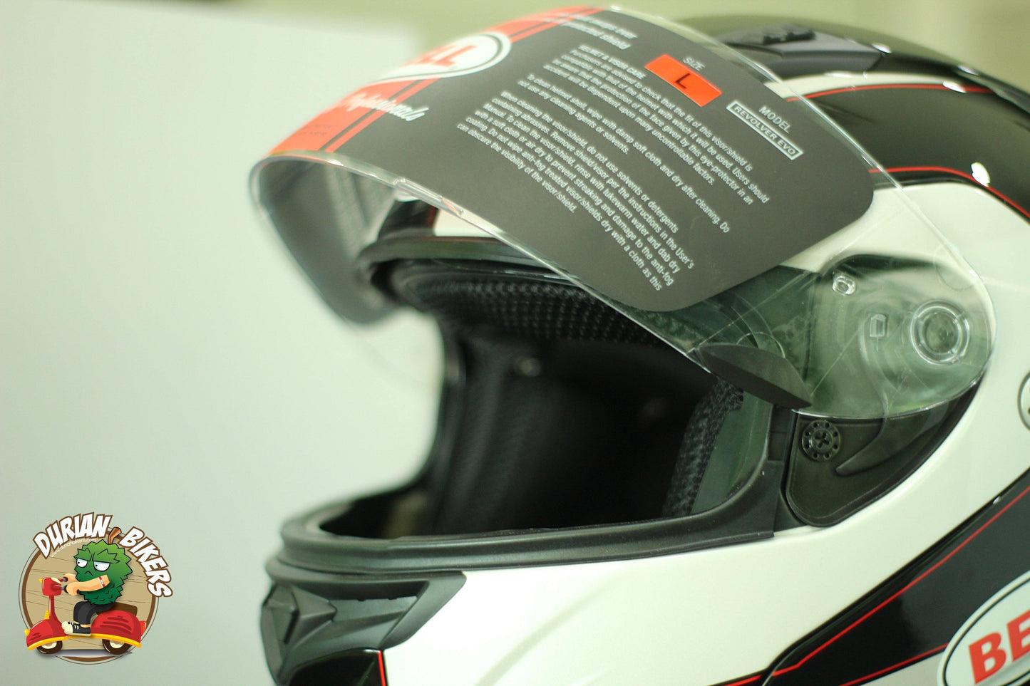 Bell Revolver Evo (Ghost Black) - Durian Bikers