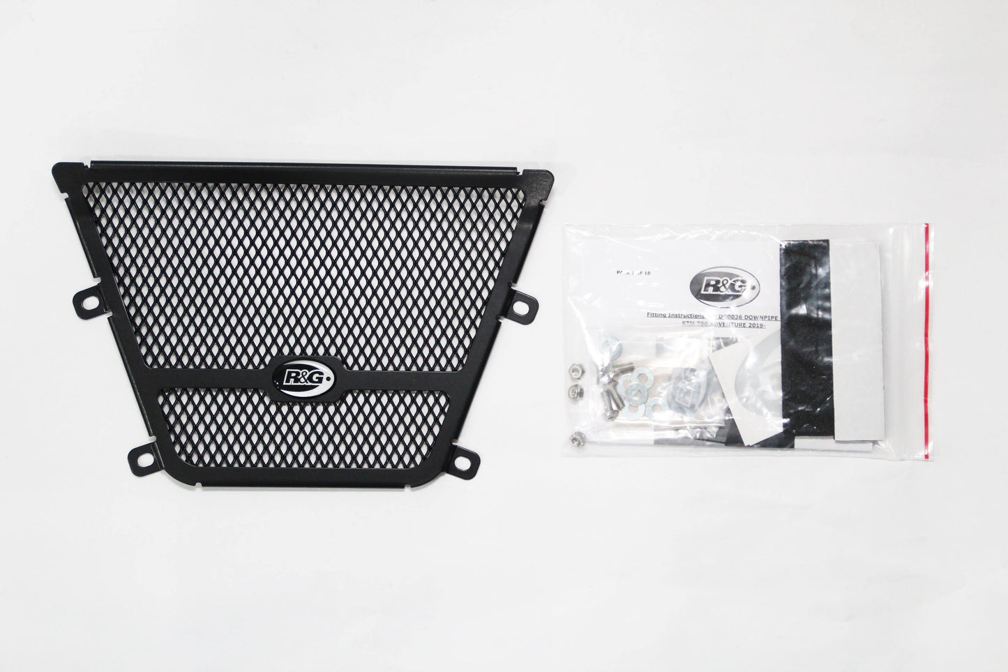 R&G Downpipe Grille fits for KTM 790 Adventure ('19-) - Durian Bikers