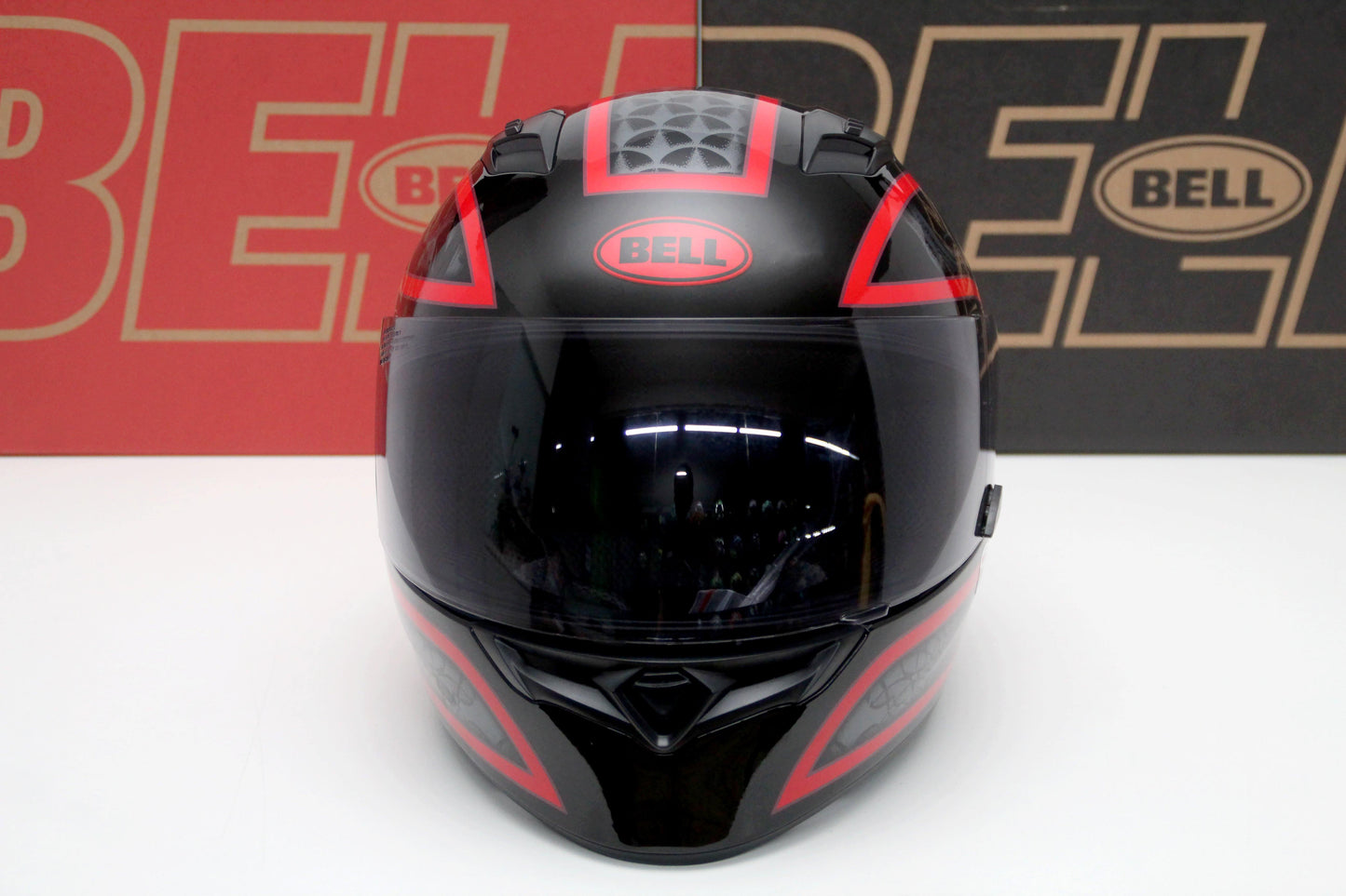 Bell Qualifier (Scorch Black/Red) - Durian Bikers