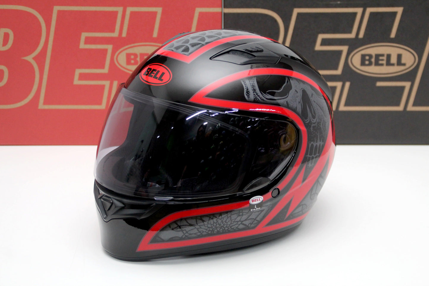 Bell Qualifier (Scorch Black/Red) - Durian Bikers