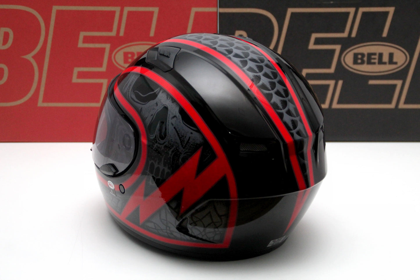 Bell Qualifier (Scorch Black/Red) - Durian Bikers