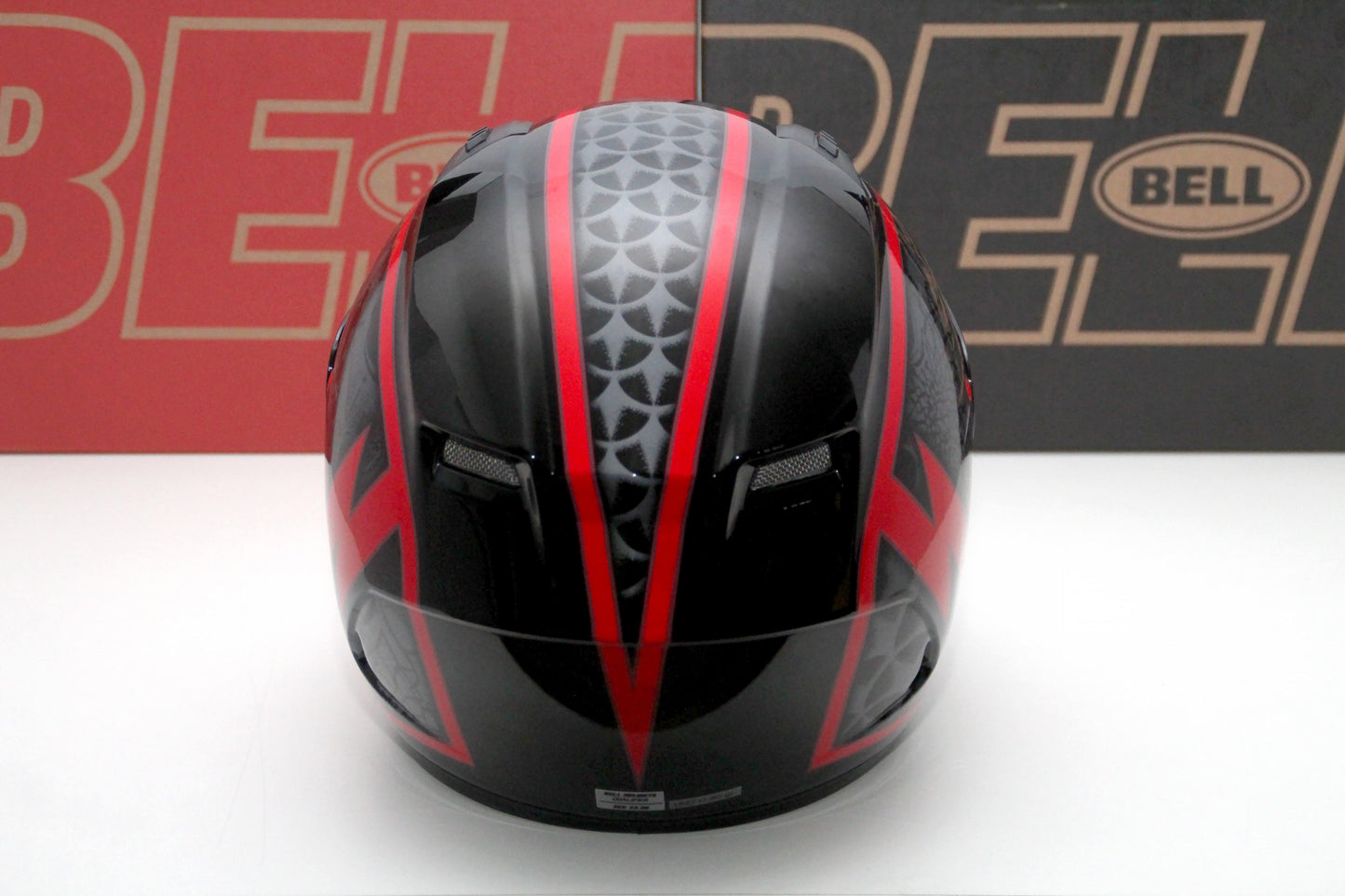 Bell Qualifier (Scorch Black/Red) - Durian Bikers