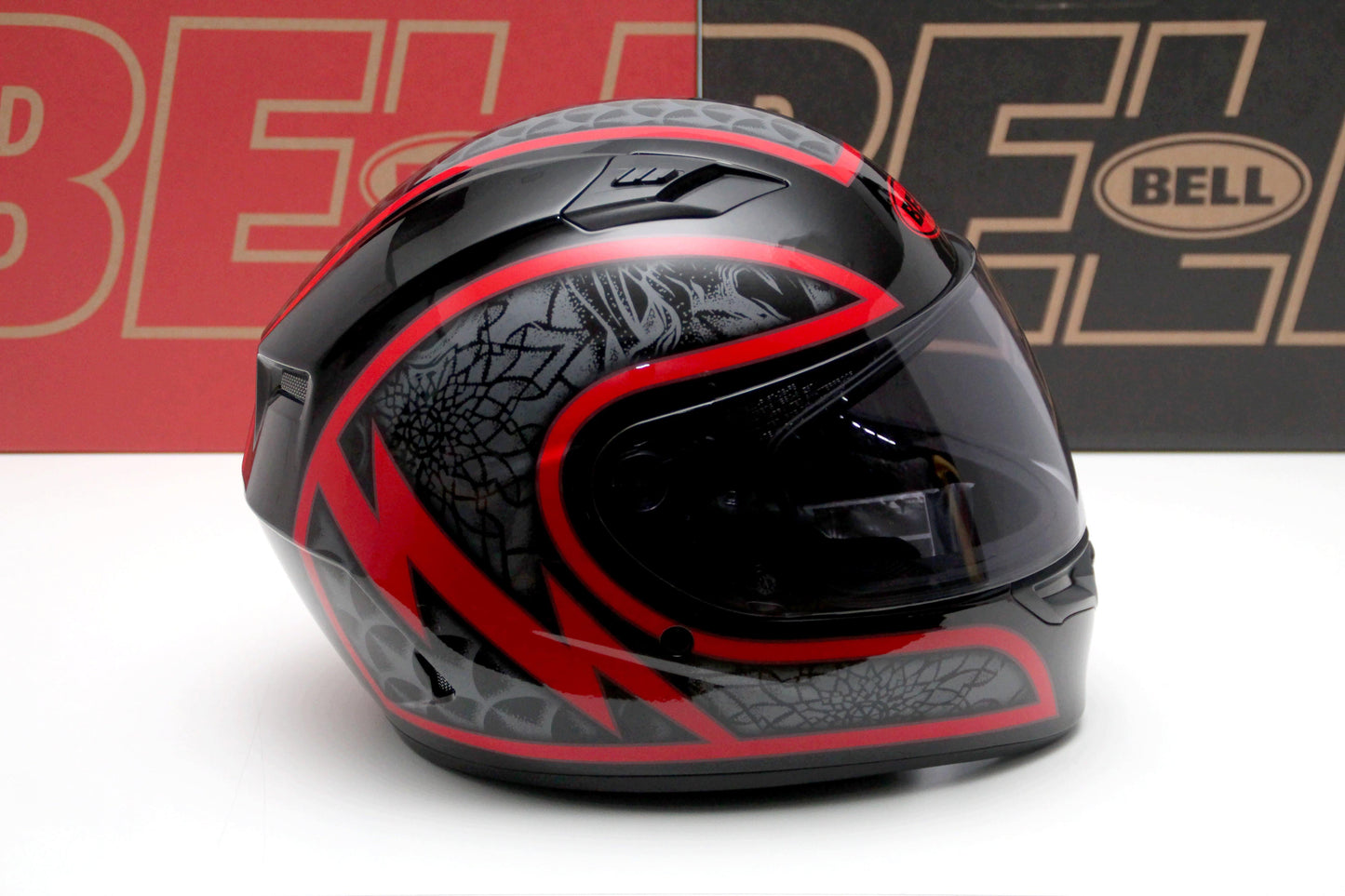 Bell Qualifier (Scorch Black/Red) - Durian Bikers