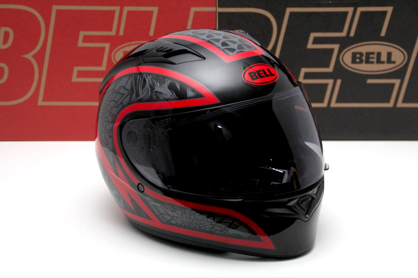 Bell Qualifier (Scorch Black/Red) - Durian Bikers