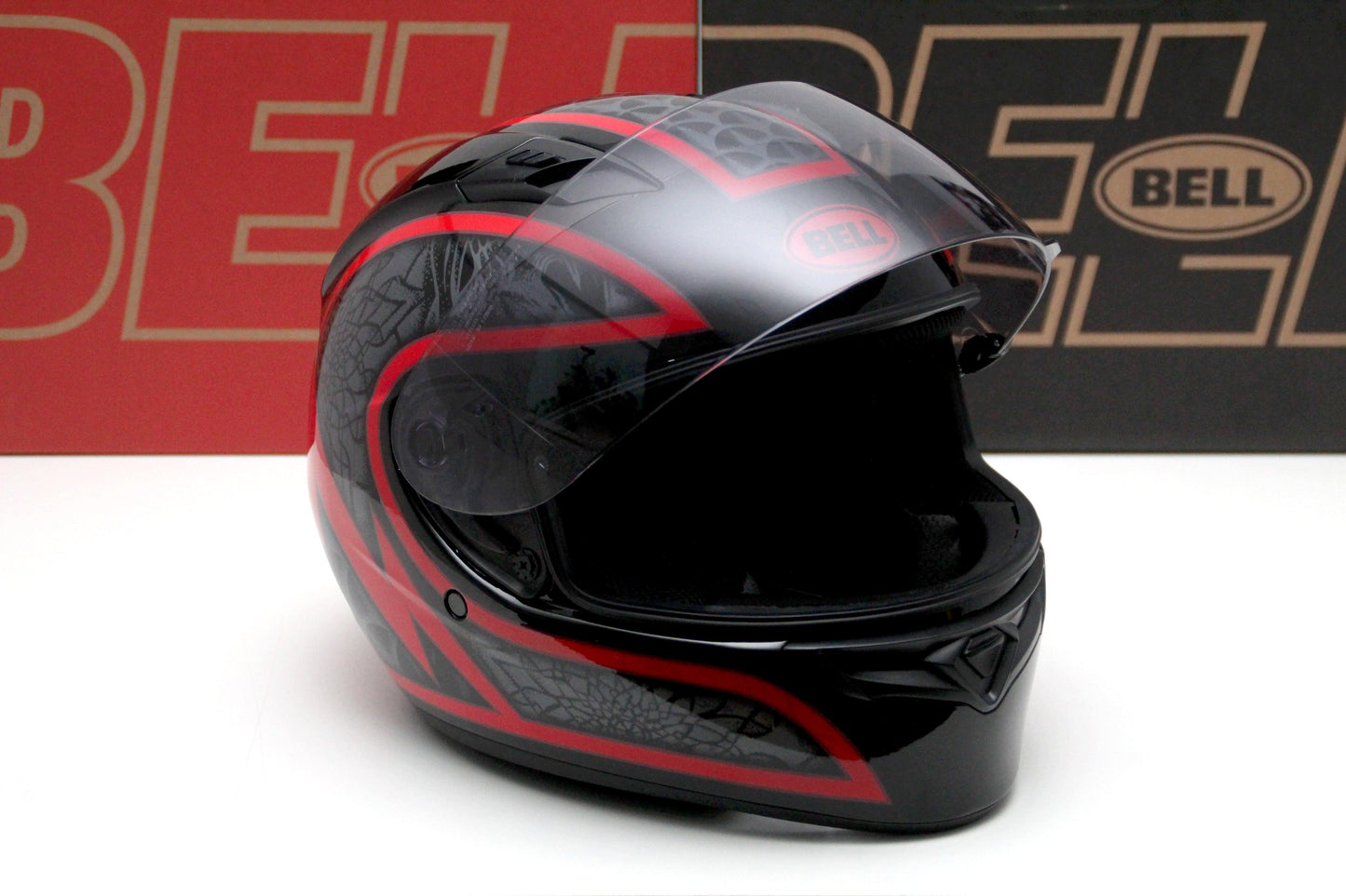 Bell Qualifier (Scorch Black/Red) - Durian Bikers
