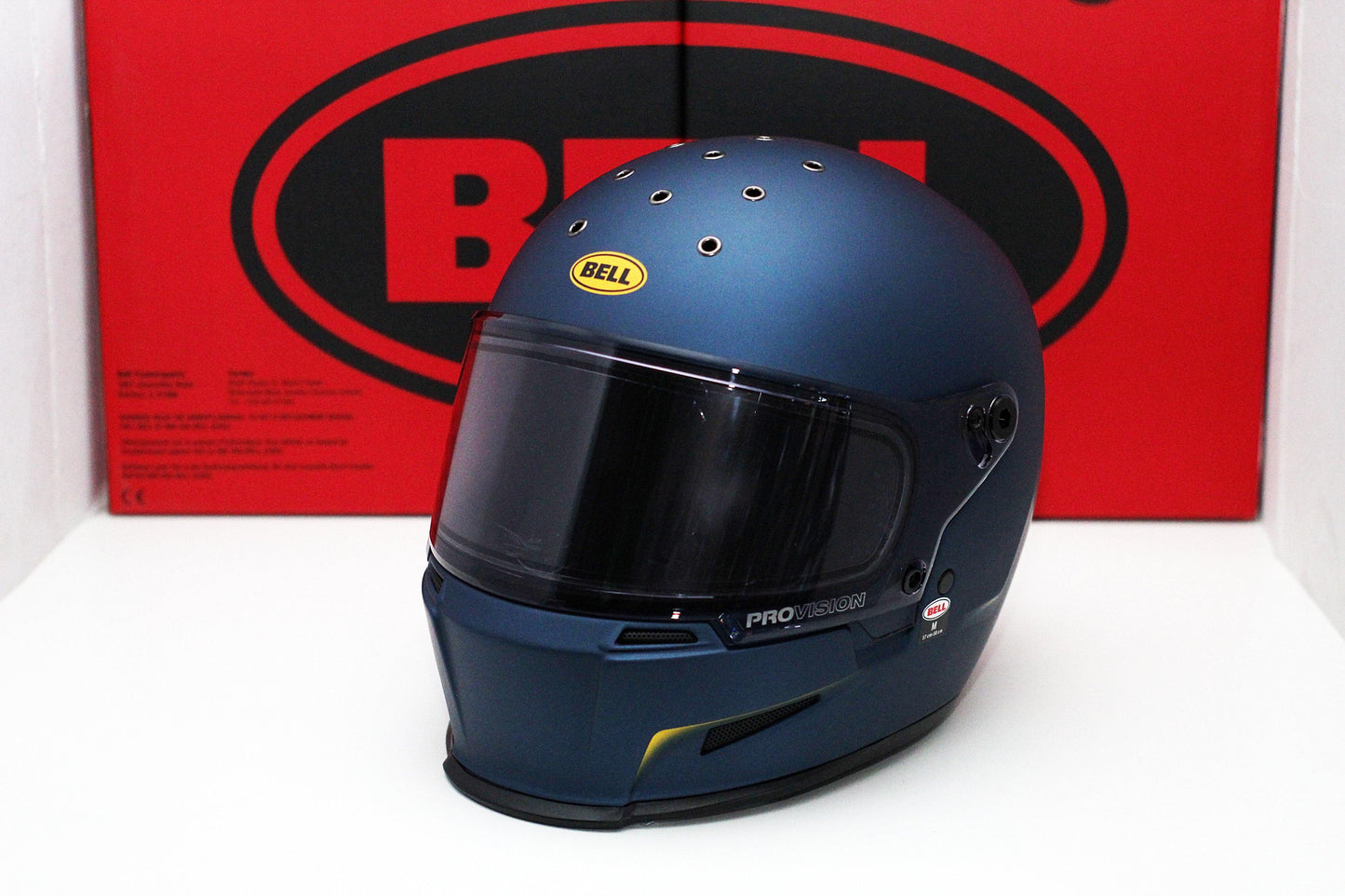 Bell Eliminator (Vanish Matte Blue/Yellow) - Durian Bikers