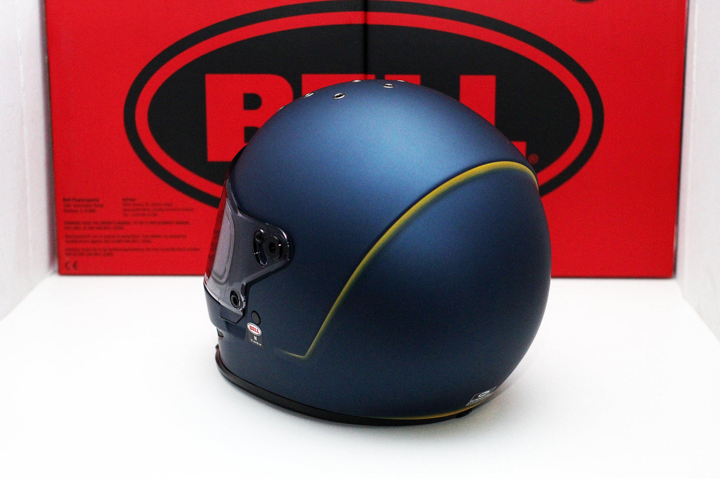 Bell Eliminator (Vanish Matte Blue/Yellow) - Durian Bikers