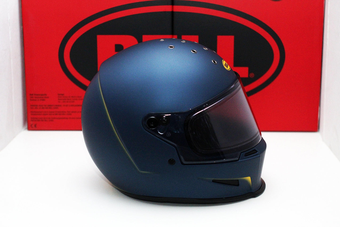 Bell Eliminator (Vanish Matte Blue/Yellow) - Durian Bikers