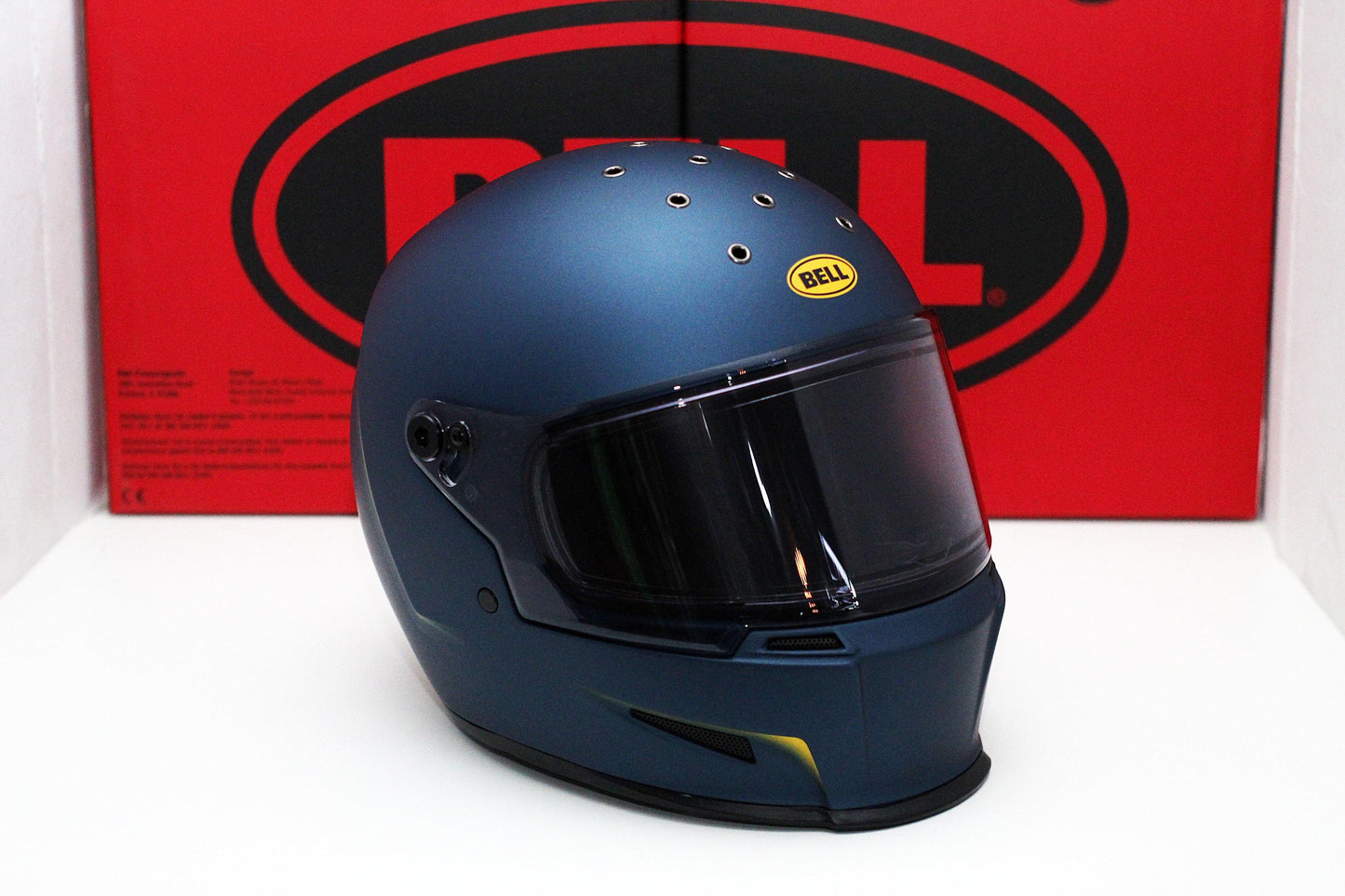 Bell Eliminator (Vanish Matte Blue/Yellow) - Durian Bikers