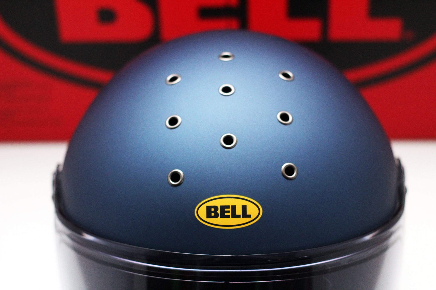 Bell Eliminator (Vanish Matte Blue/Yellow) - Durian Bikers