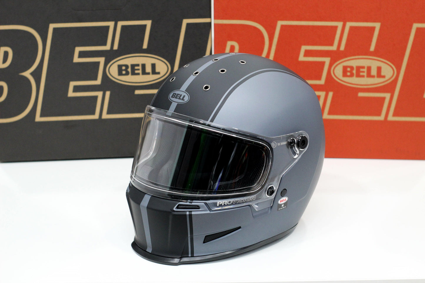 Bell Eliminator (Rally Matte Gray/Black) - Durian Bikers