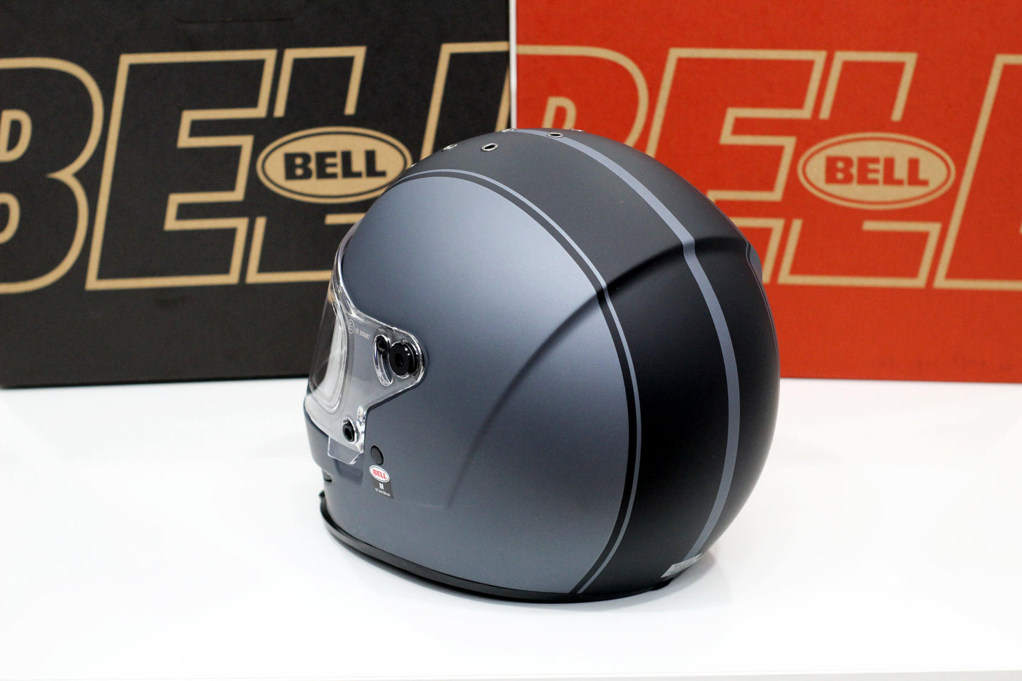 Bell Eliminator (Rally Matte Gray/Black) - Durian Bikers