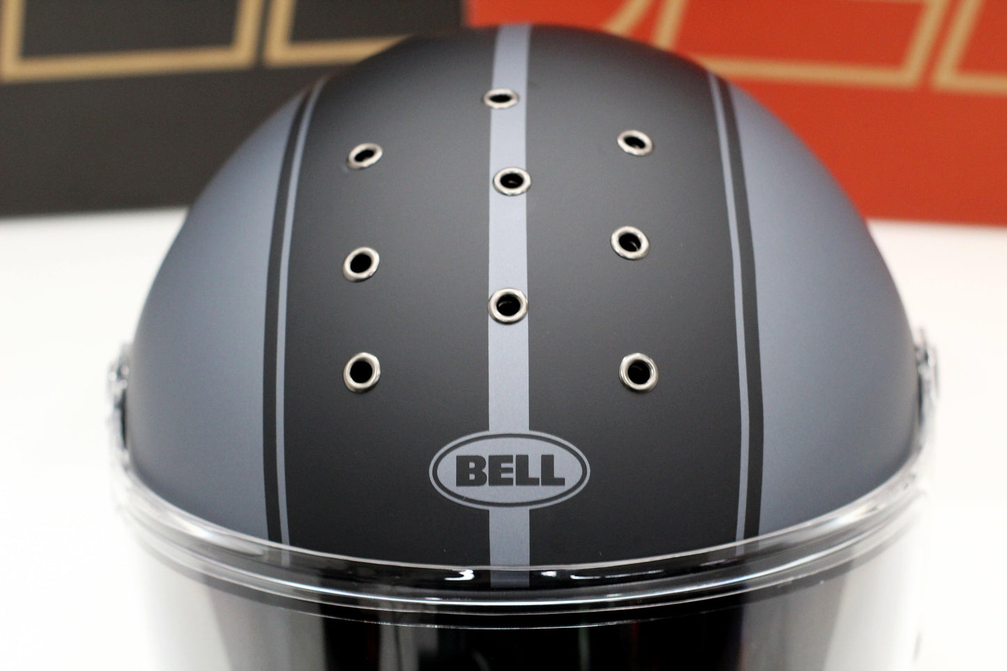 Bell Eliminator (Rally Matte Gray/Black) - Durian Bikers