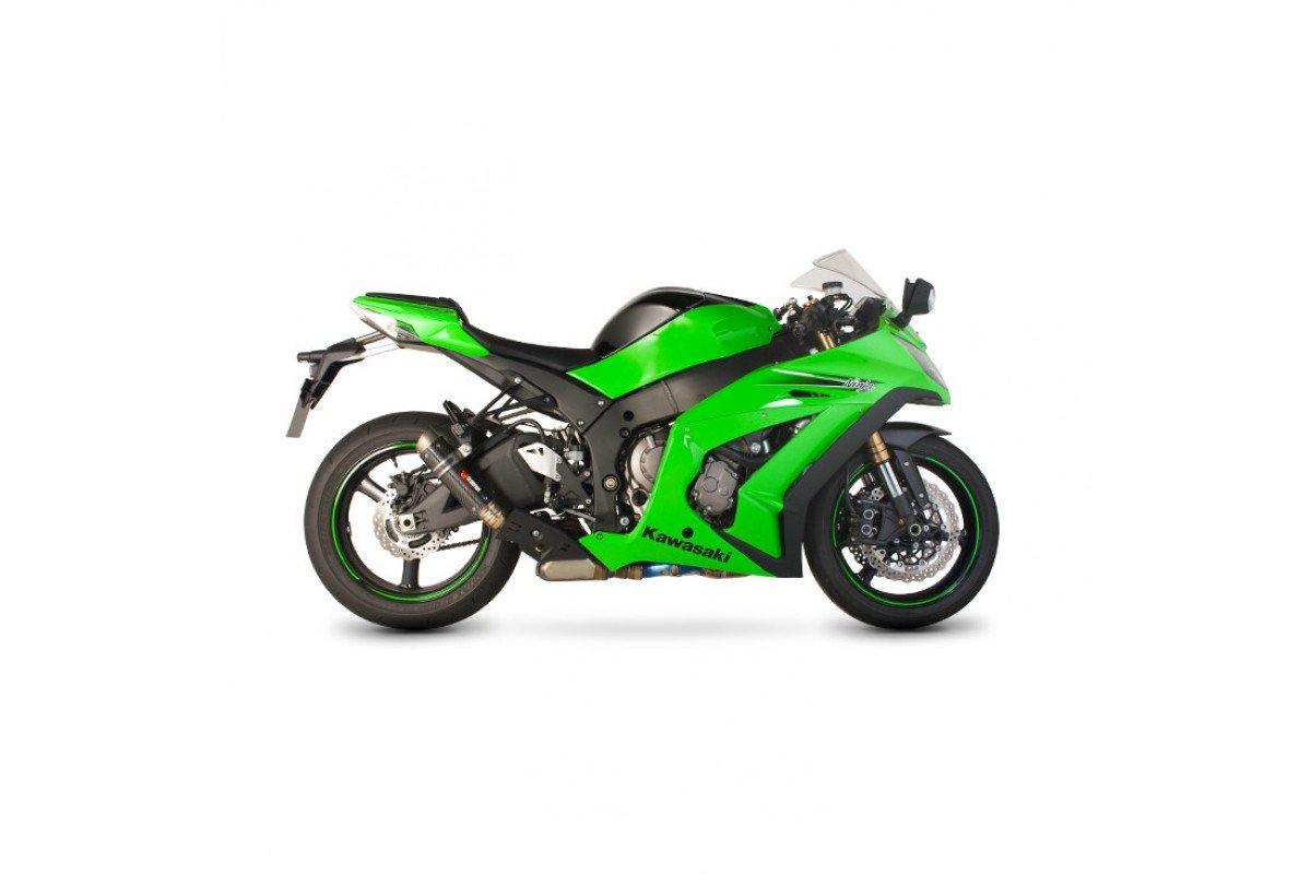 Scorpion Exhaust fits for Kawasaki Ninja ZX-10R ('11-'15) (RP1 GP Slip On) - Durian Bikers
