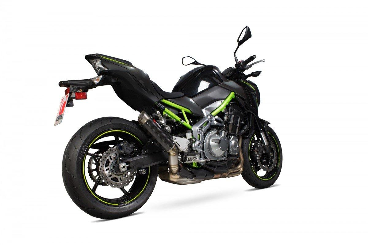 Scorpion Exhaust fits for Kawasaki Z900 ('17-'19) & Z900 (A2) ('18-'19) (RP1 GP Slip On) - Durian Bikers