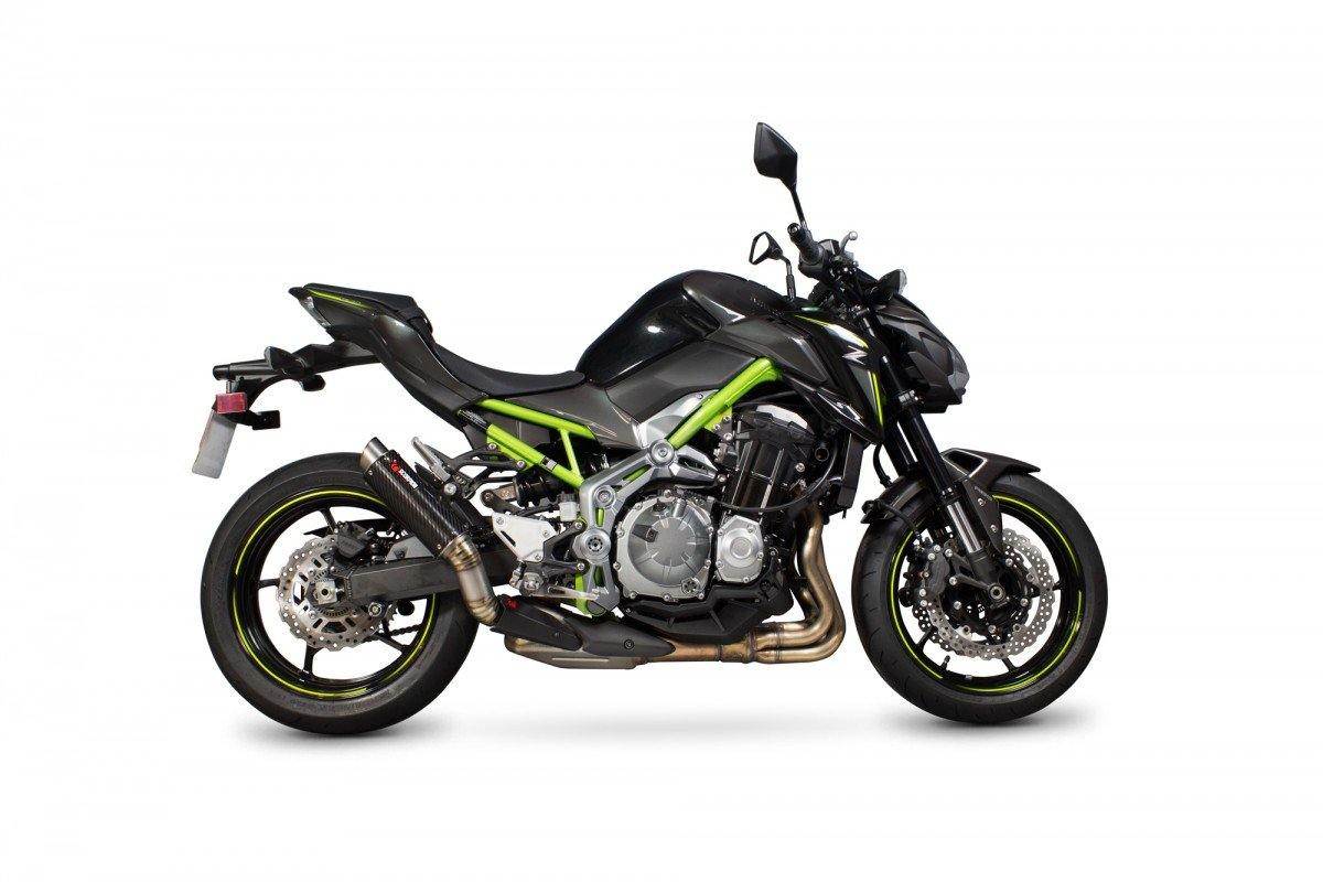 Scorpion Exhaust fits for Kawasaki Z900 ('17-'19) & Z900 (A2) ('18-'19) (RP1 GP Slip On) - Durian Bikers
