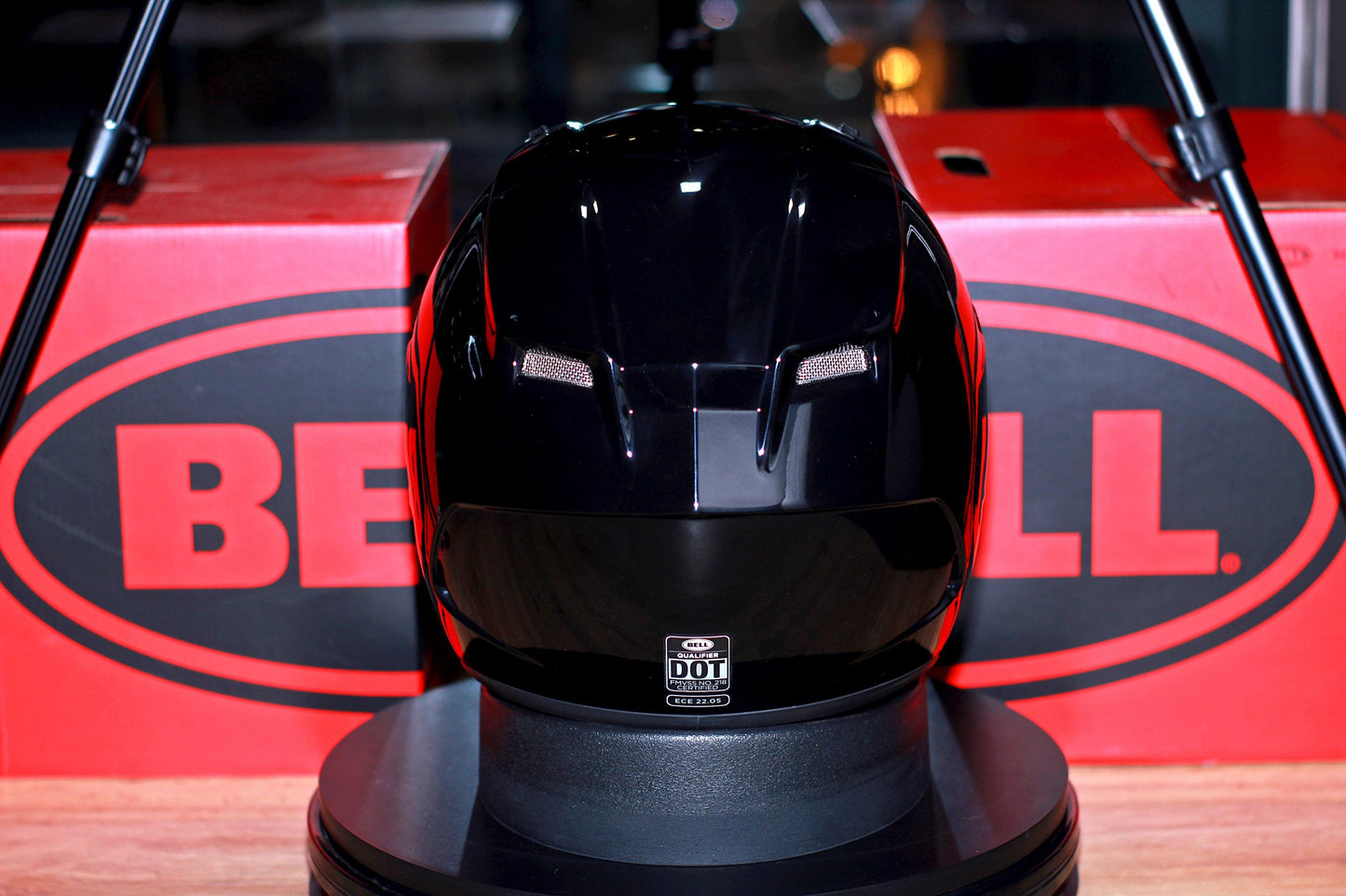 Bell Qualifier (Gloss Black) - Durian Bikers