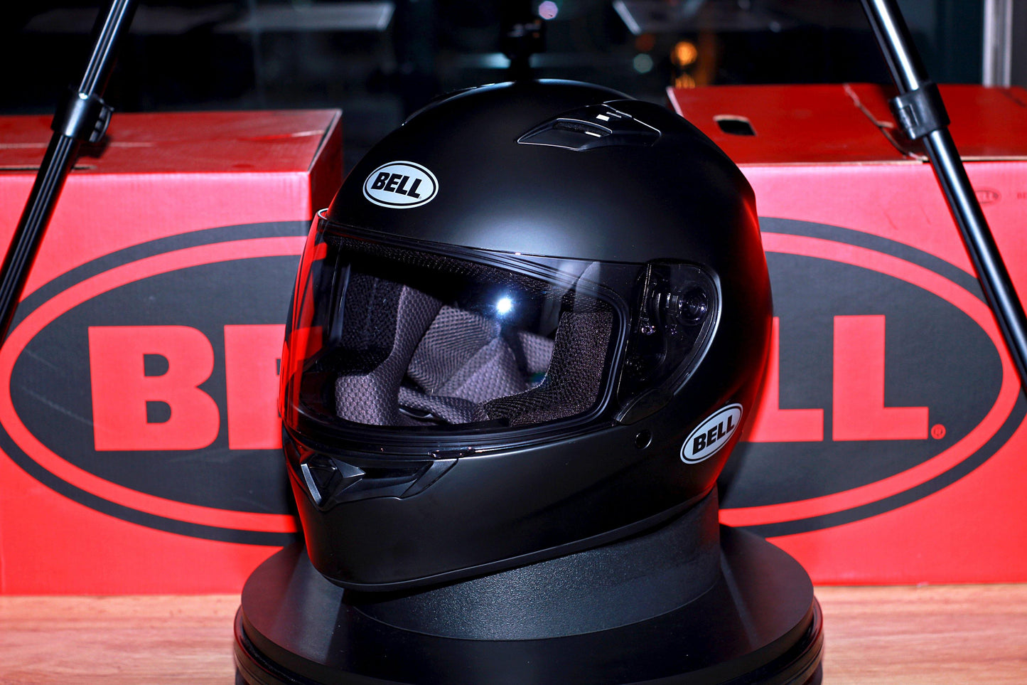 Bell Qualifier (Solid Matte Black) - Durian Bikers
