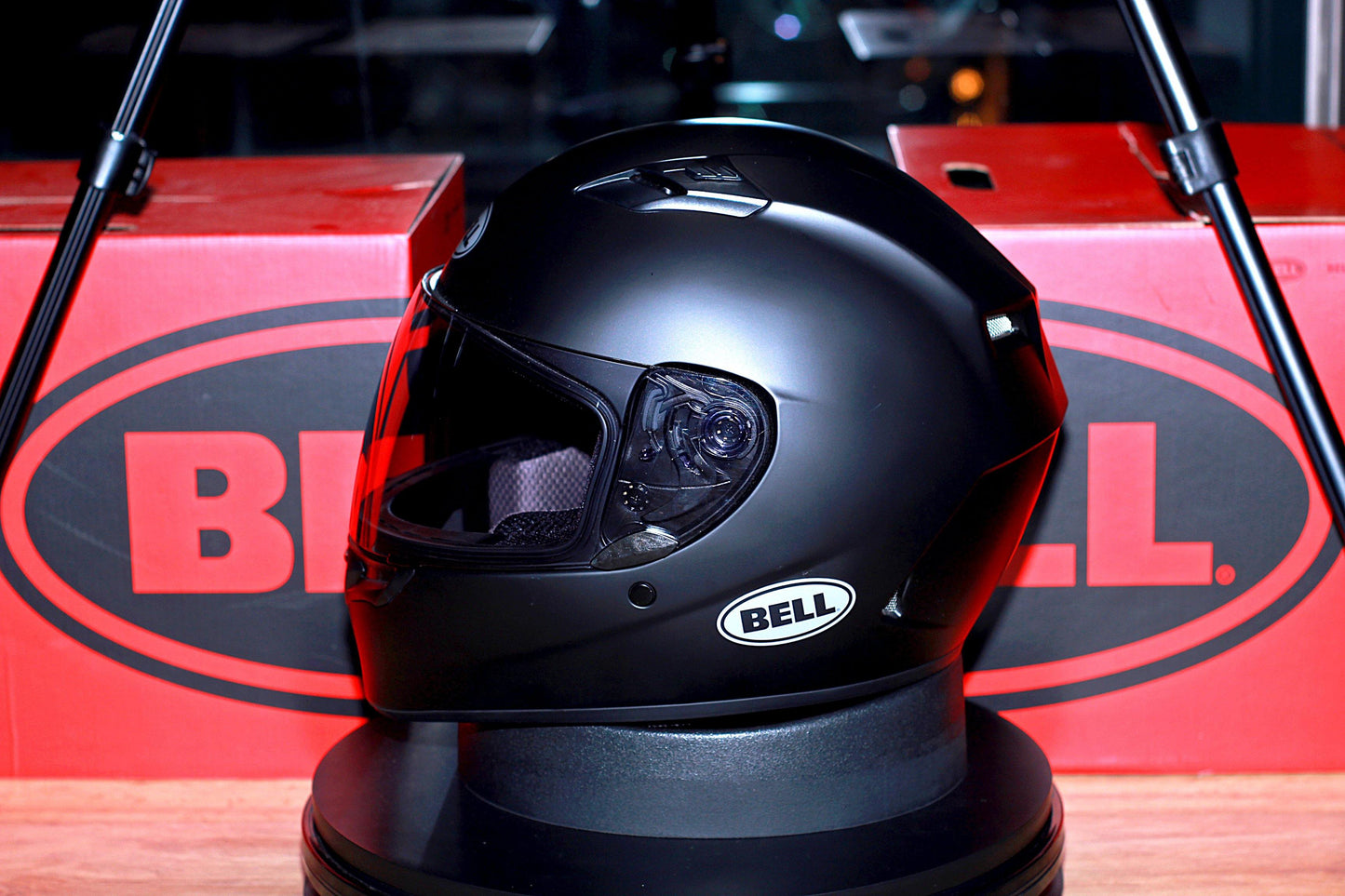 Bell Qualifier (Solid Matte Black) - Durian Bikers