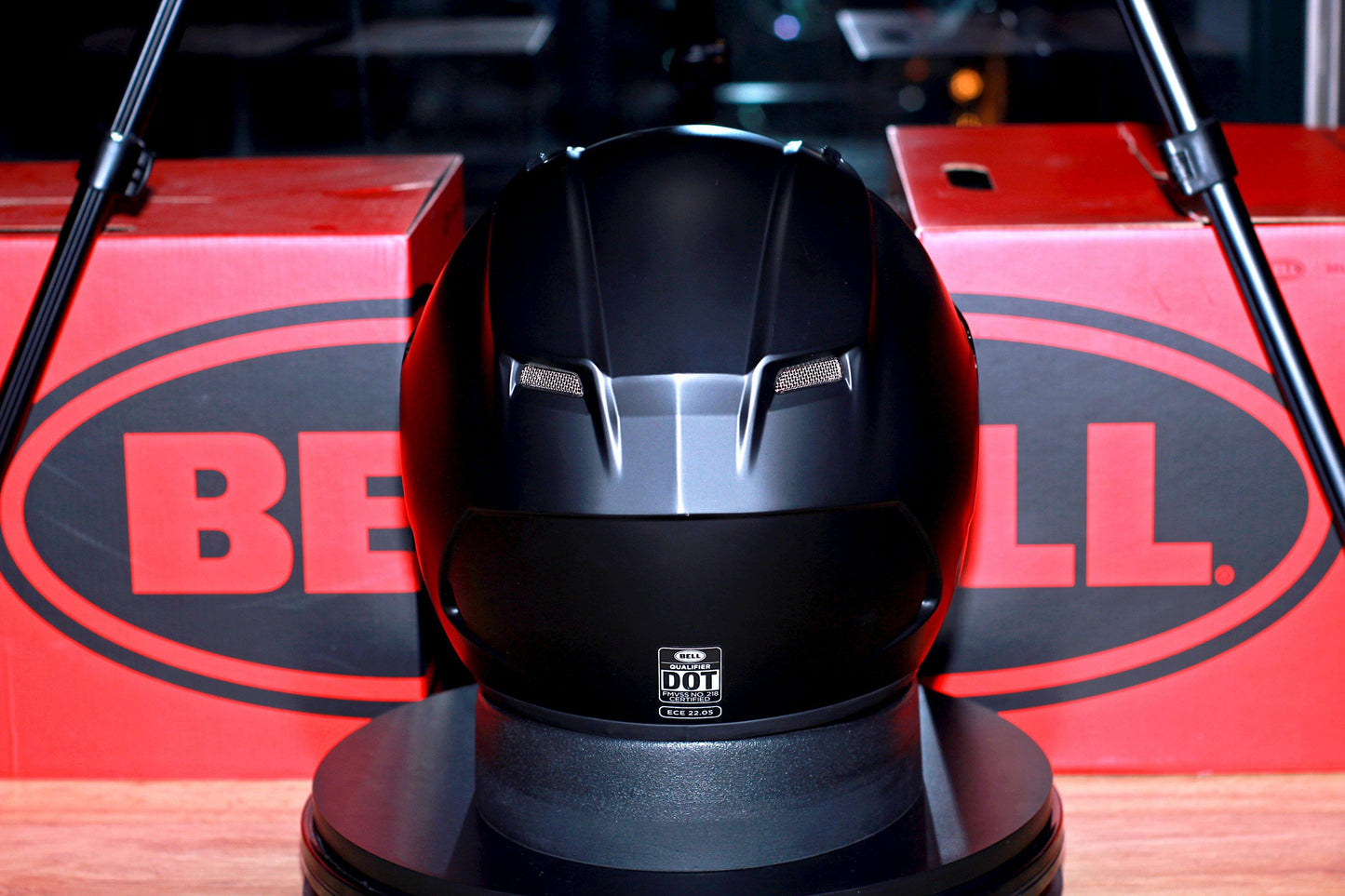 Bell Qualifier (Solid Matte Black) - Durian Bikers