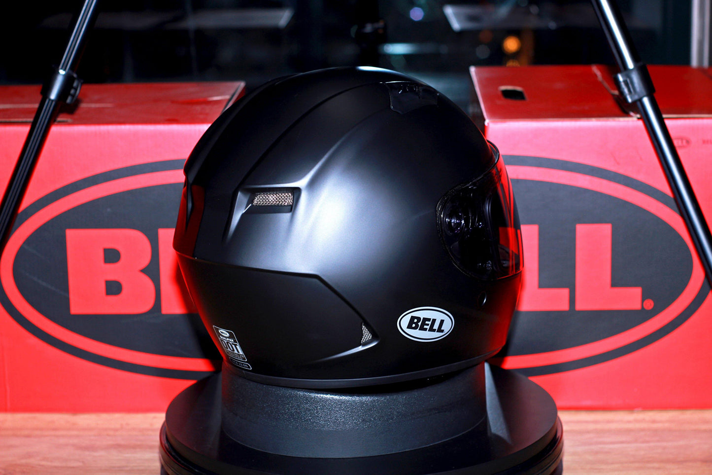 Bell Qualifier (Solid Matte Black) - Durian Bikers