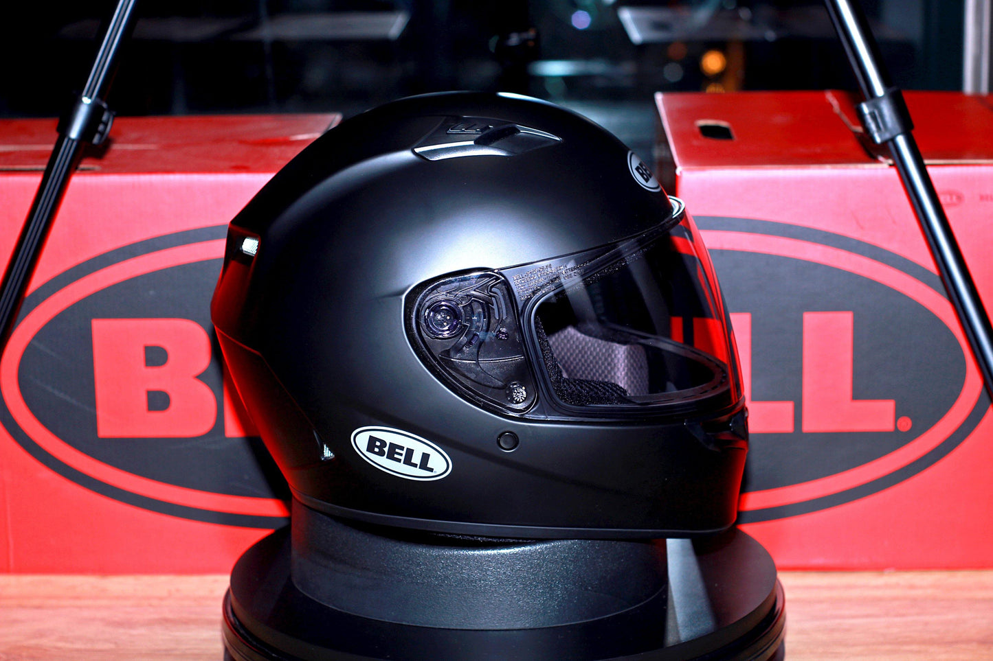 Bell Qualifier (Solid Matte Black) - Durian Bikers